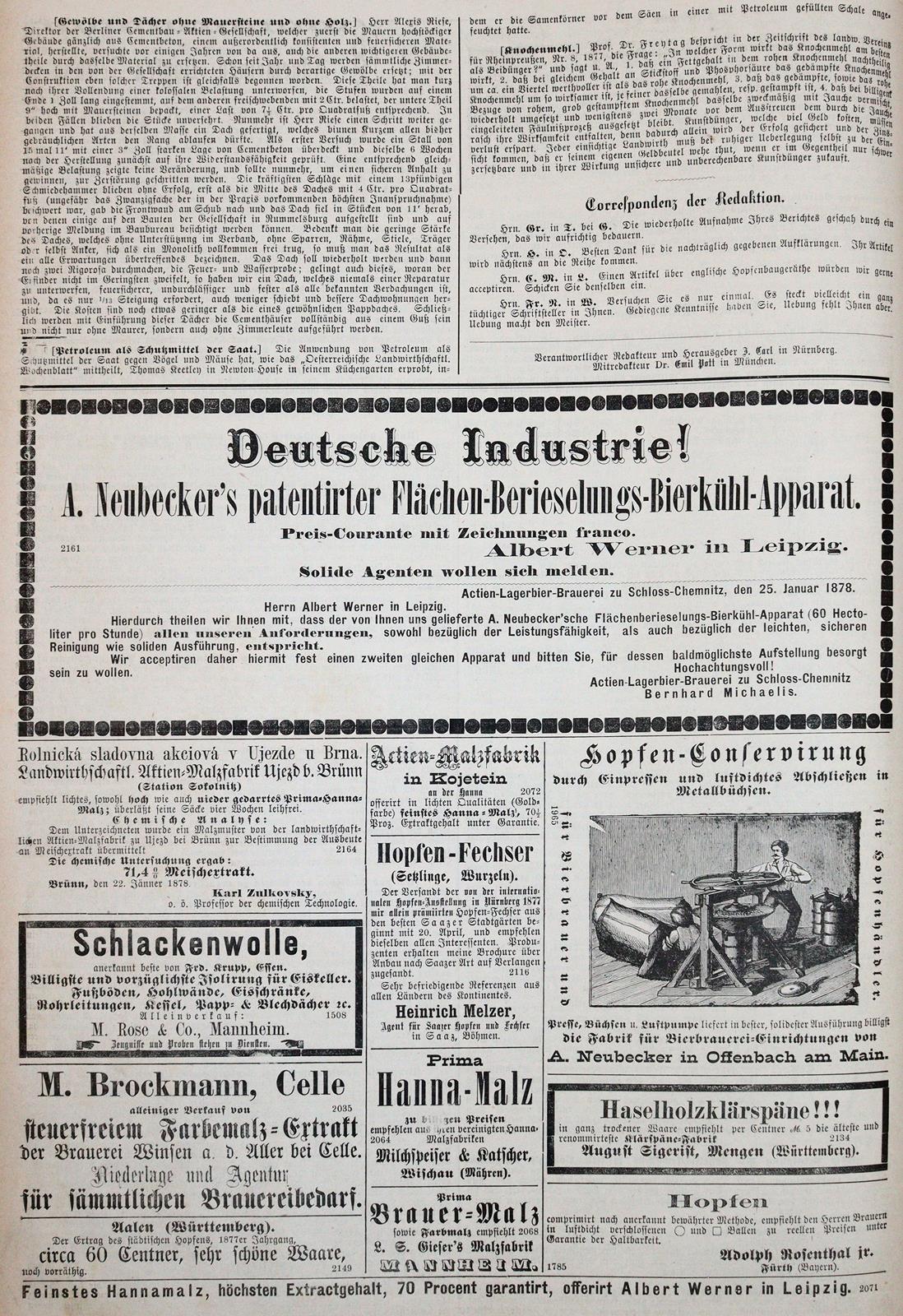Allgemeine Hopfen-Zeitung. | Bild Nr.2