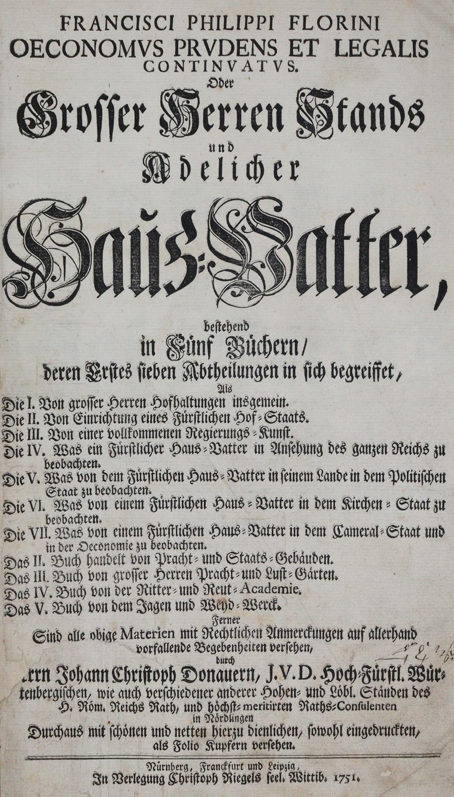 Florinus,F.P. | Bild Nr.1