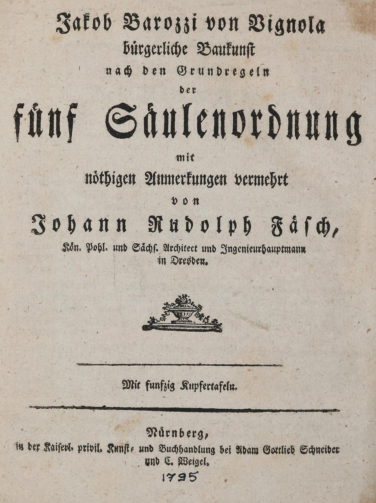 Vignola,J.B.v. | Bild Nr.2