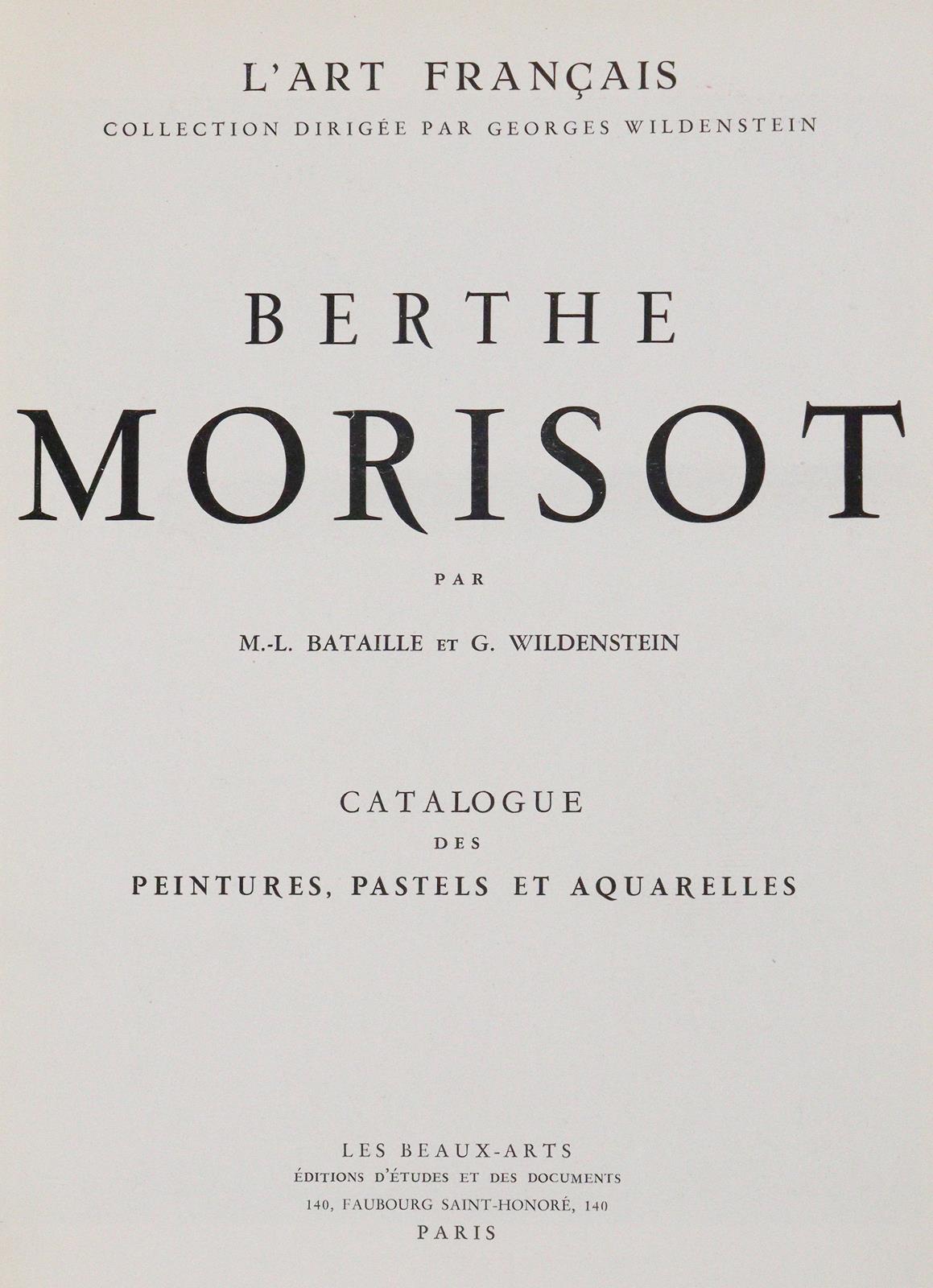 Bataille,M.-L. u. G.Wildenstein. | Bild Nr.1