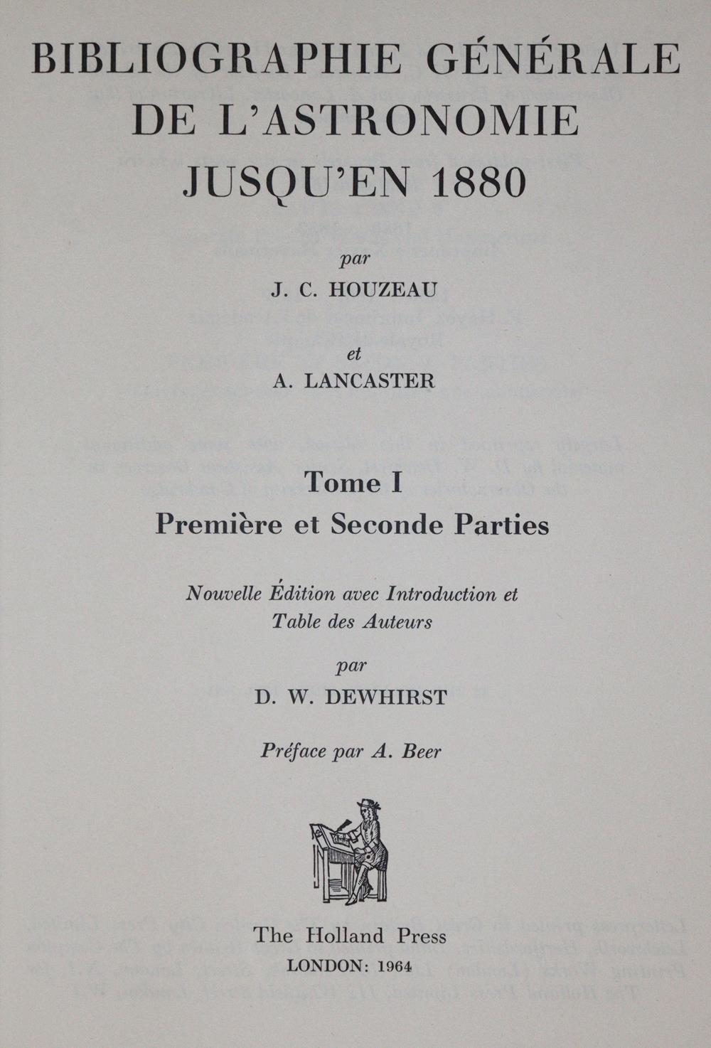 Houzeau,J.C. u. A.Lancaster. | Bild Nr.1