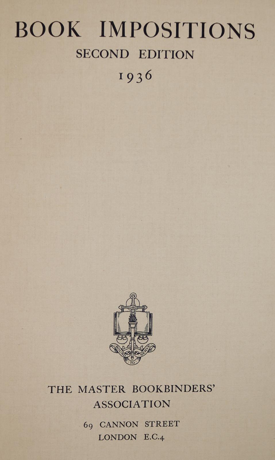 Book Impositions. | Bild Nr.1