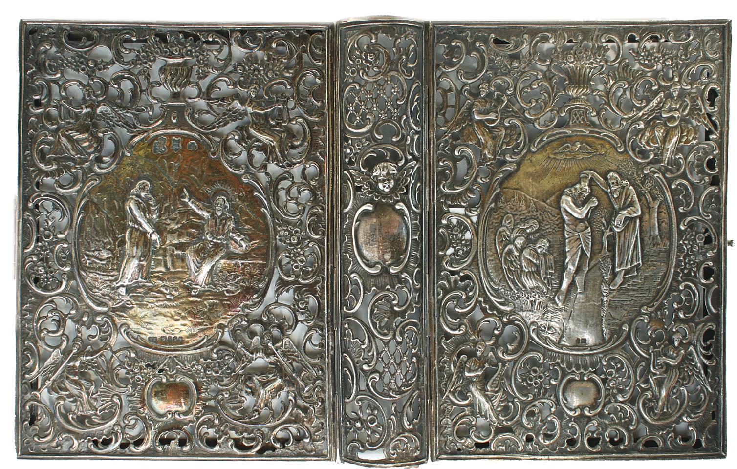 Silbereinband. | Bild Nr.1