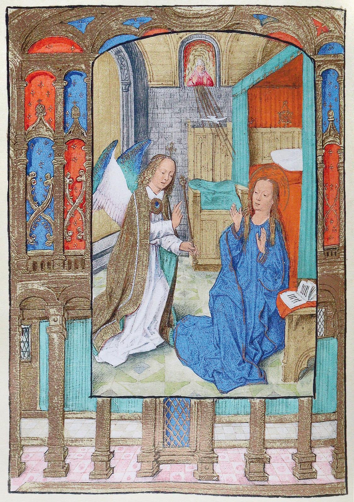 Borgia-Stundenbuch. | Bild Nr.1