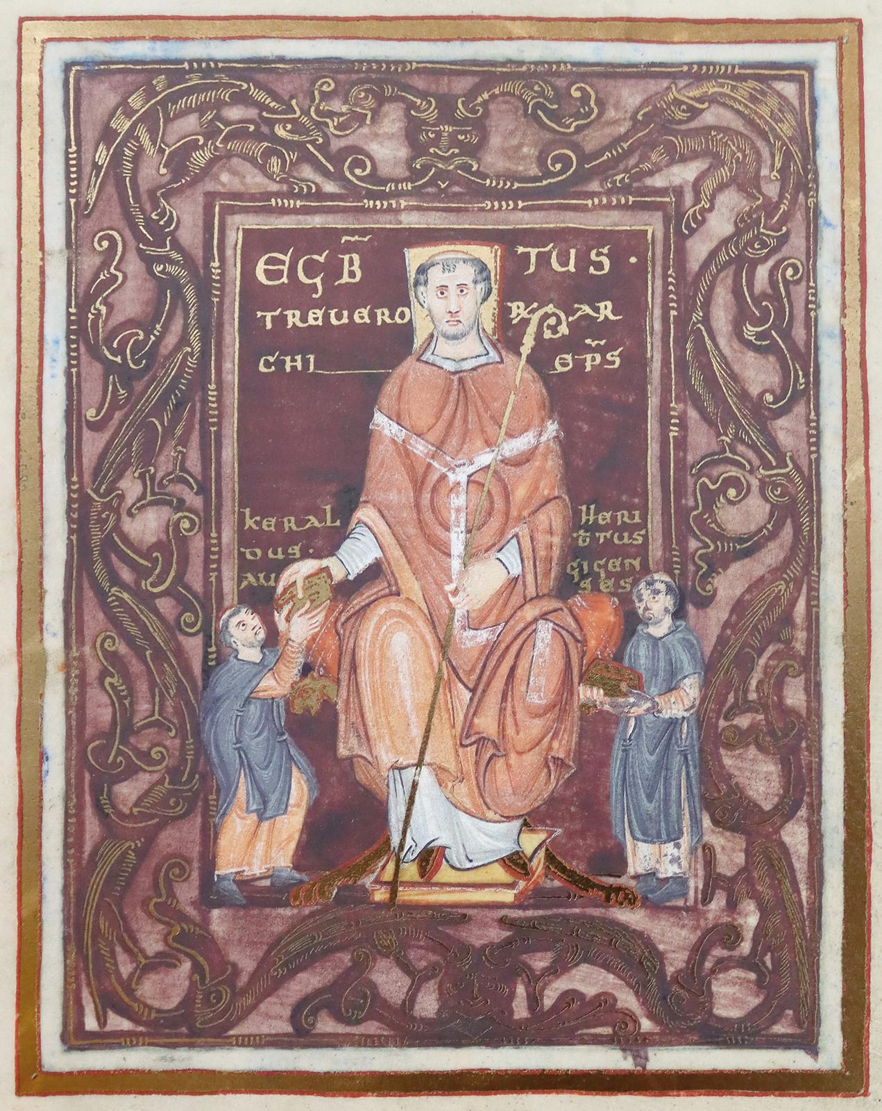 Egbert-Codex. | Bild Nr.1