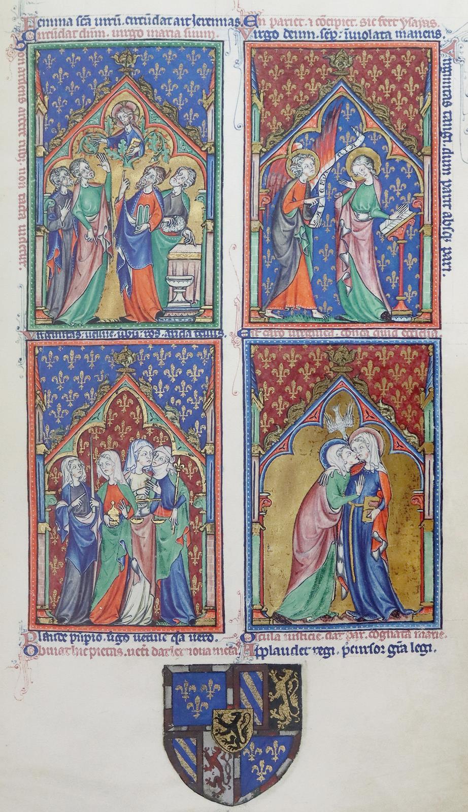 Peterborough-Psalter, Der. | Bild Nr.1