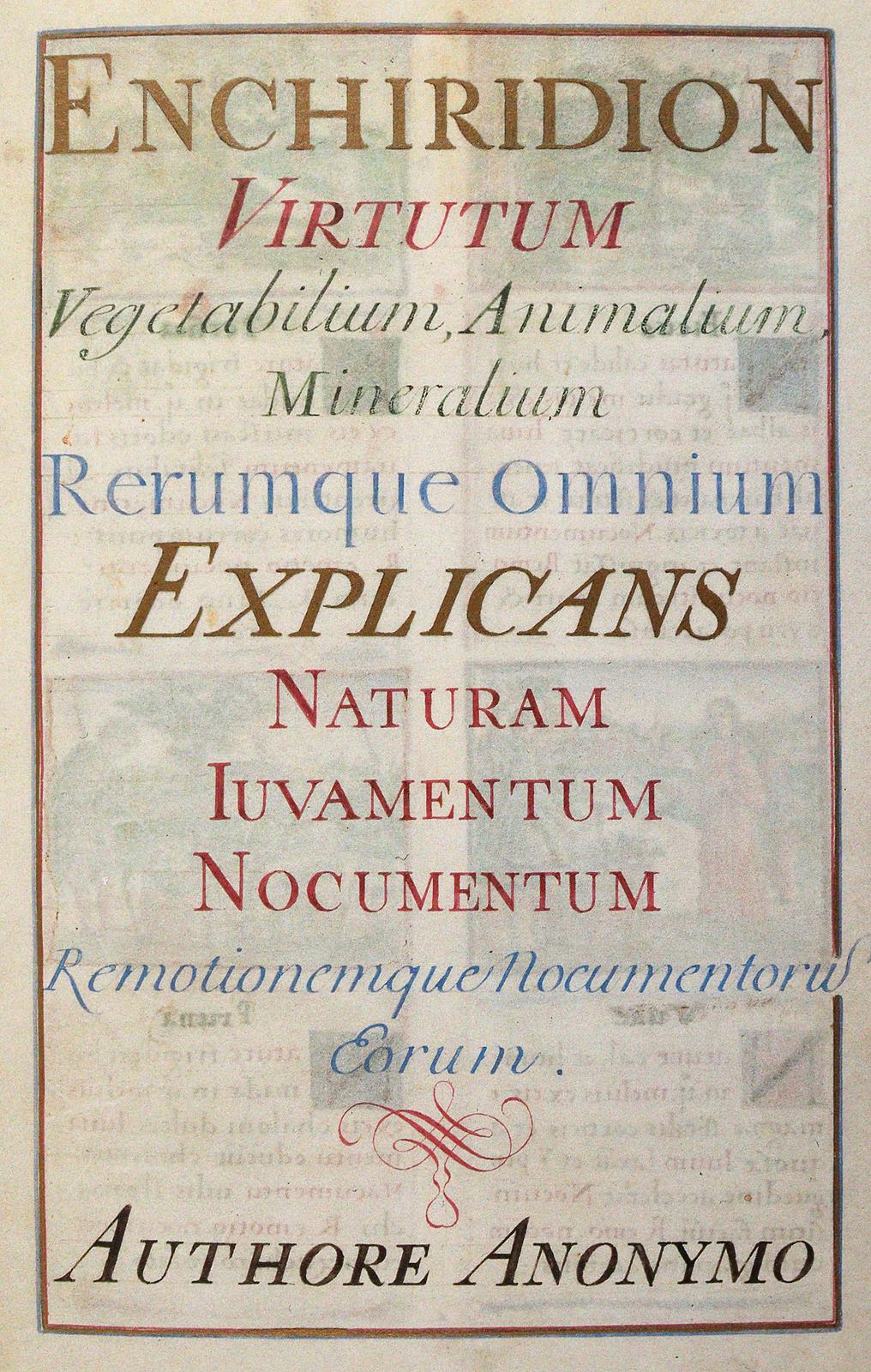 Tacuinum sanitatis. | Bild Nr.1