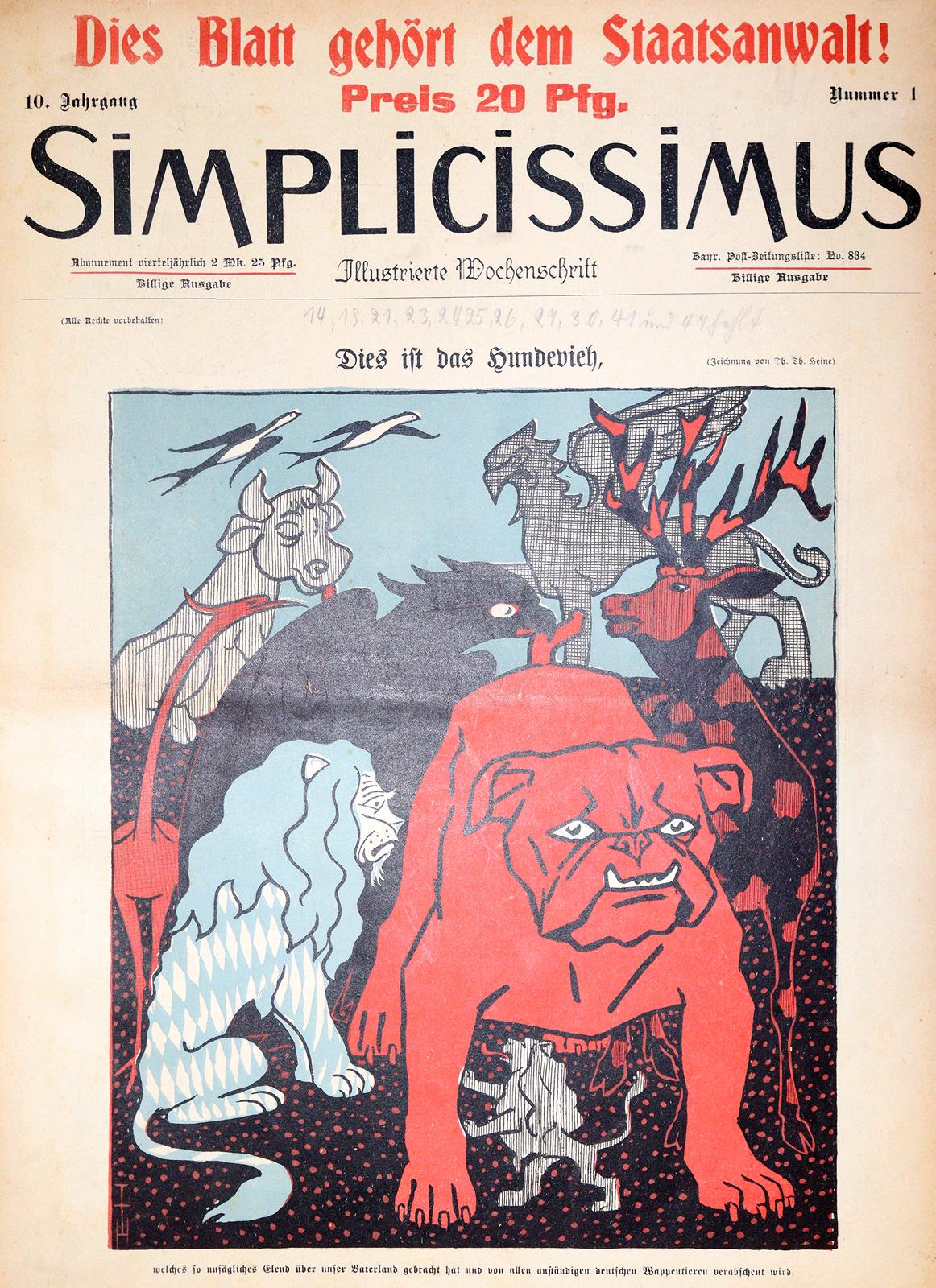 Simplicissimus. | Bild Nr.1