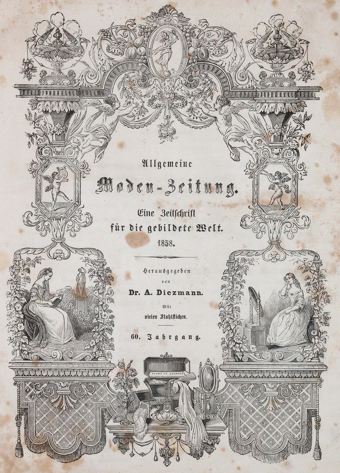 Allgemeine Moden-Zeitung. | Bild Nr.1