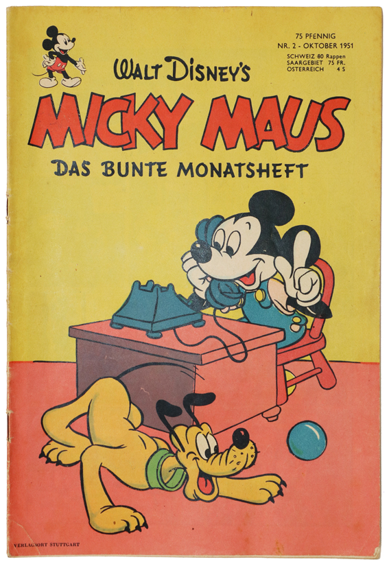 Micky Maus No.2 1951. | Bild Nr.1