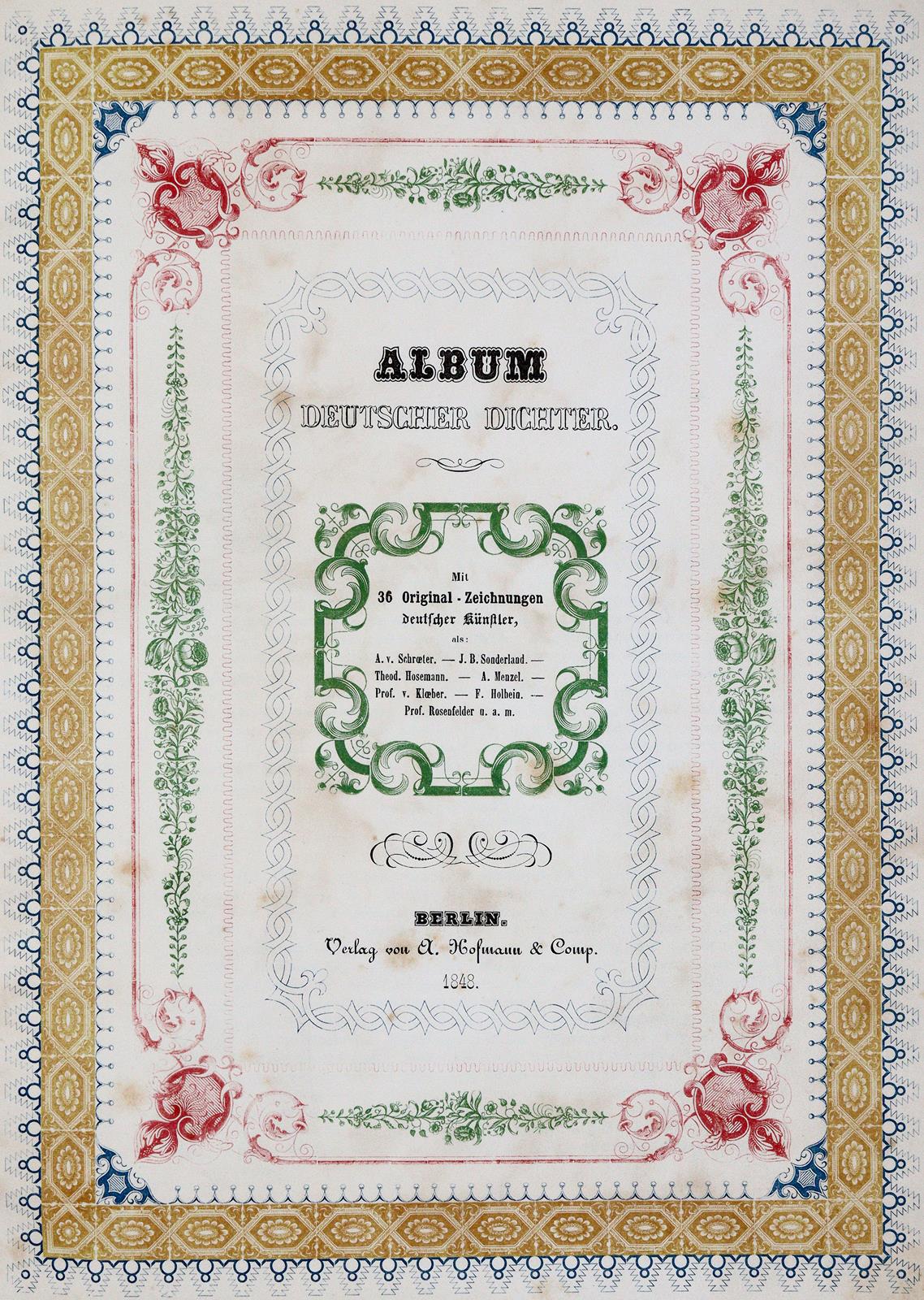 Album Deutscher Dichter. | Bild Nr.2