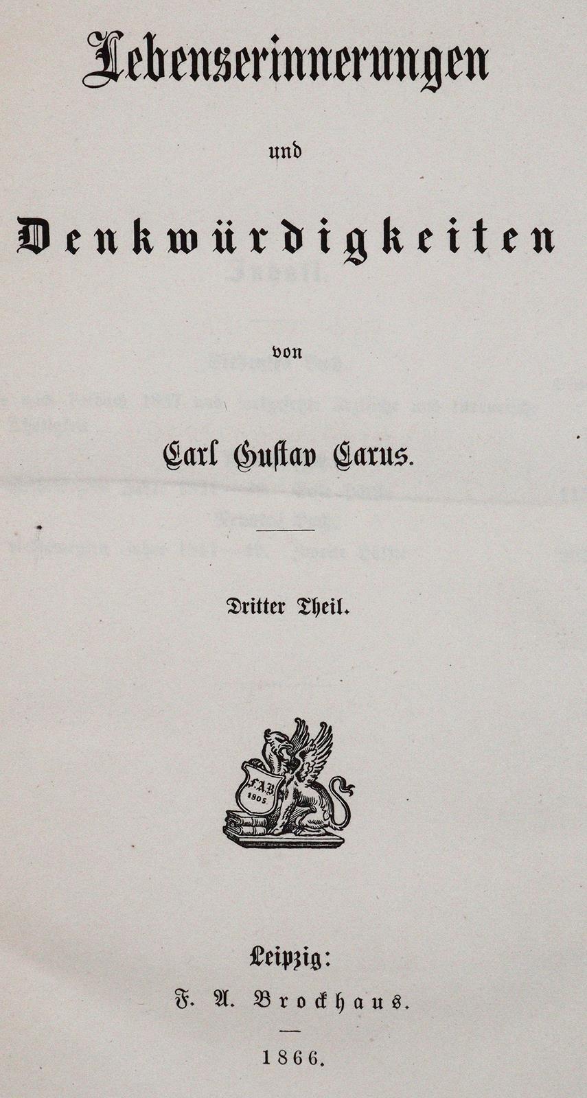 Carus,C.G. | Bild Nr.1