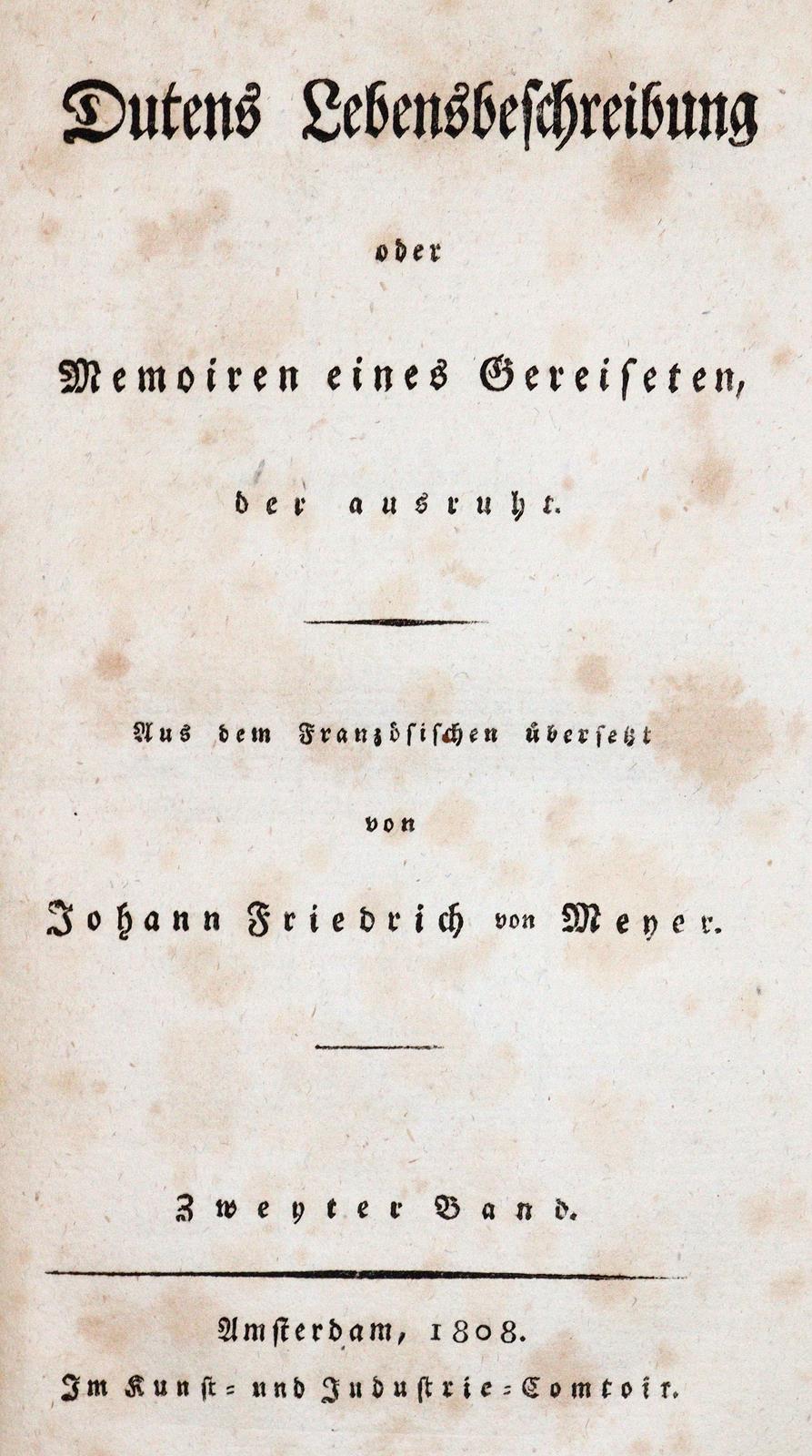 Dutens,L. | Bild Nr.1