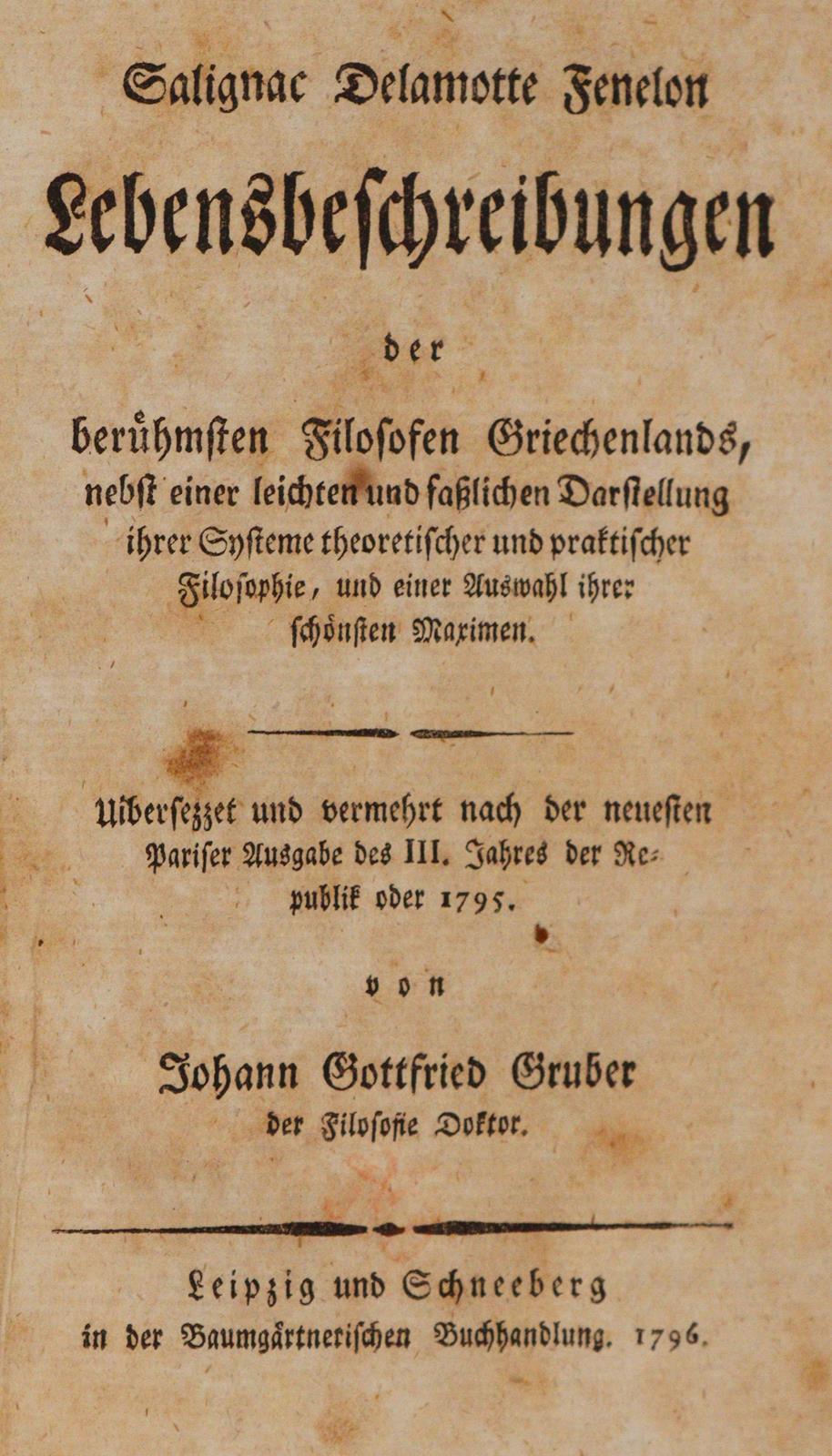 Fenelon,F.de Salignac de la Motte. | Bild Nr.2