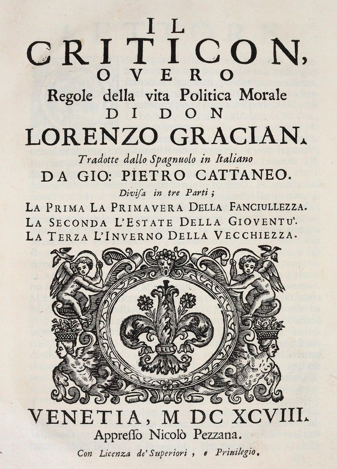 Gracian,(B.). | Bild Nr.1