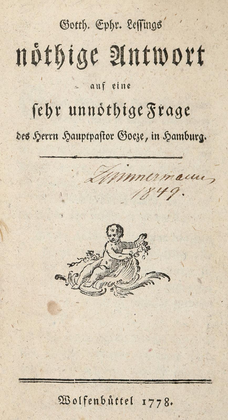 Lessing,G.E. | Bild Nr.1