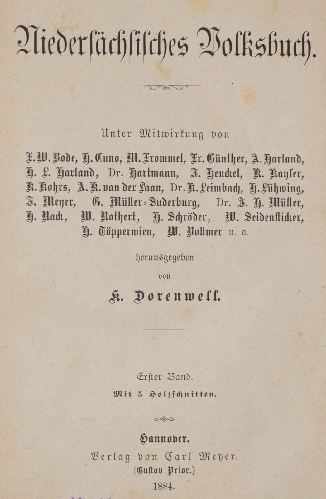 Volksbücher. | Bild Nr.1