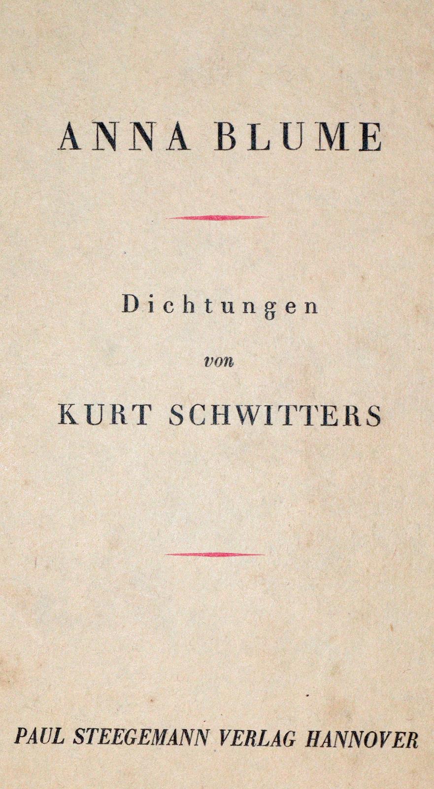 Schwitters,K. | Bild Nr.1