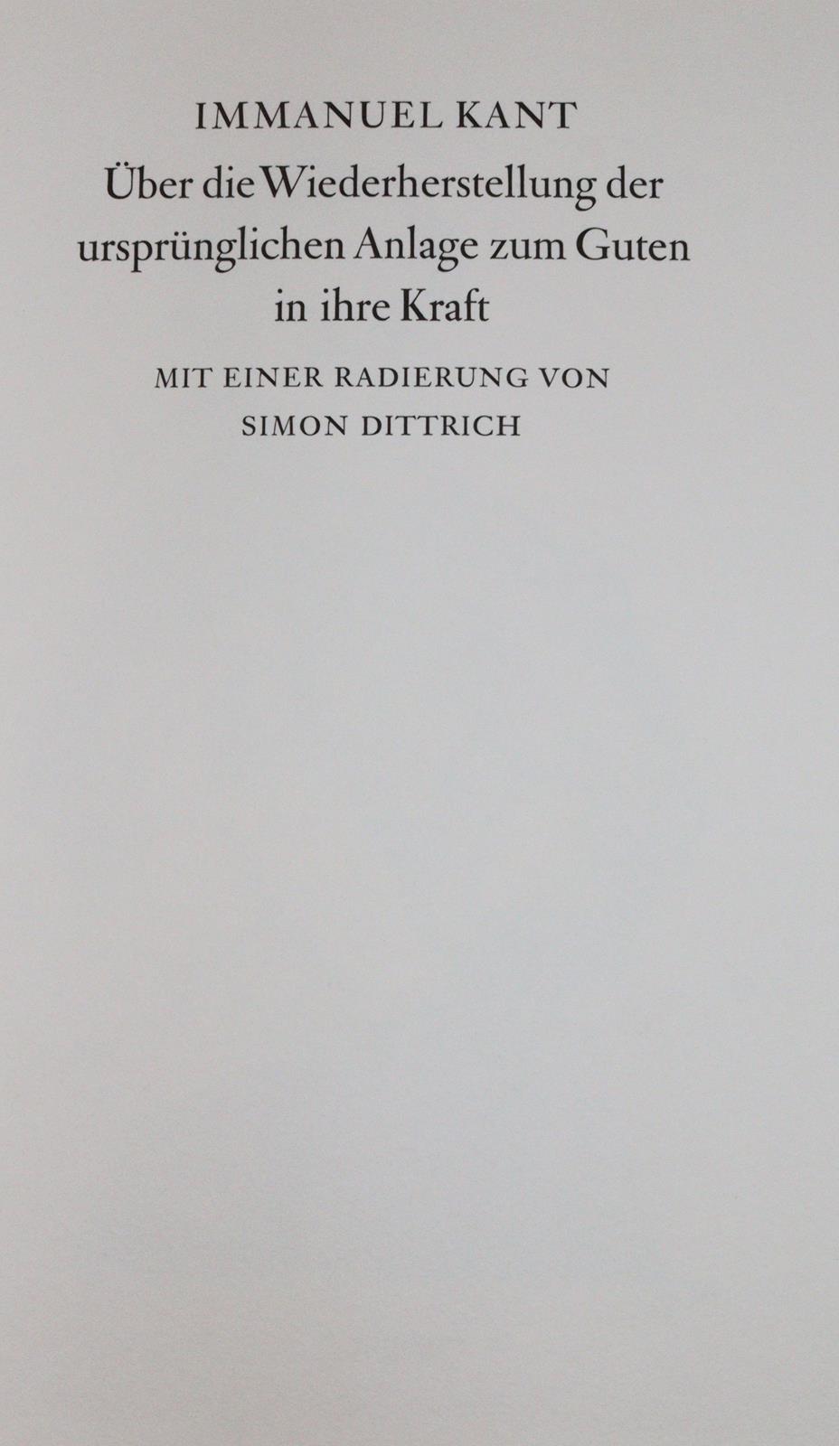 Edition Tiessen. | Bild Nr.1