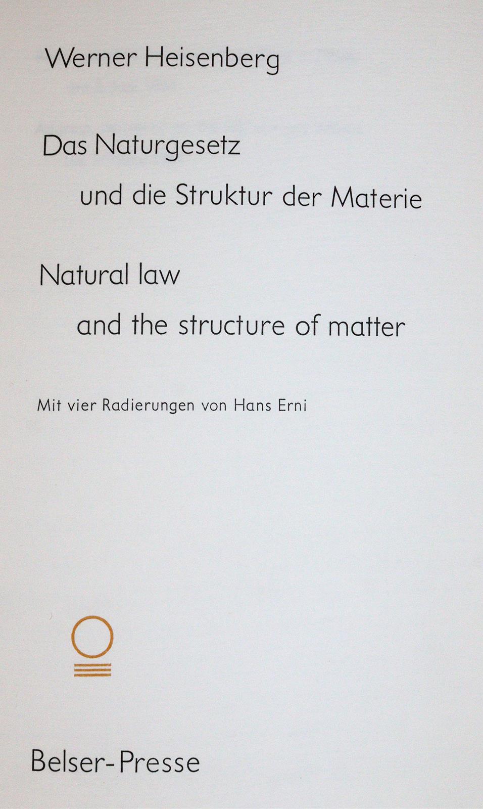 Heisenberg,W. | Bild Nr.1