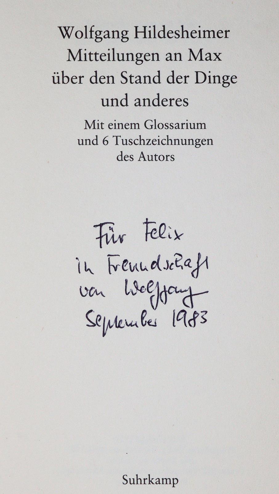 Hildesheimer,W. | Bild Nr.3