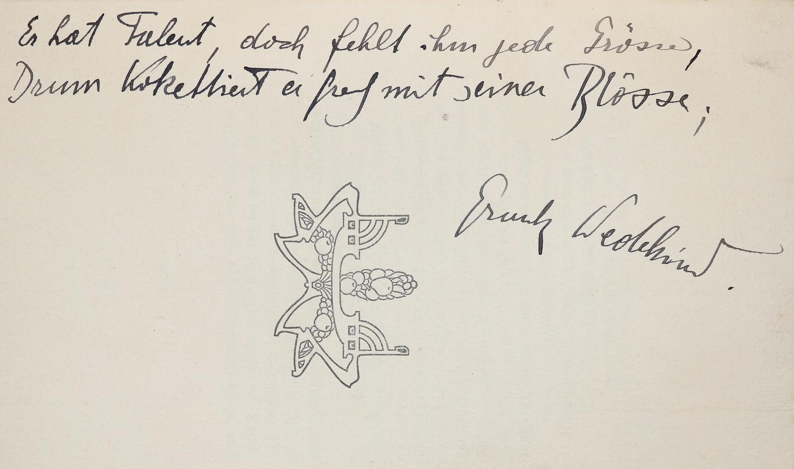 Klement,F.R.v. (d.i. A.K.v.Treldewehr). | Bild Nr.1