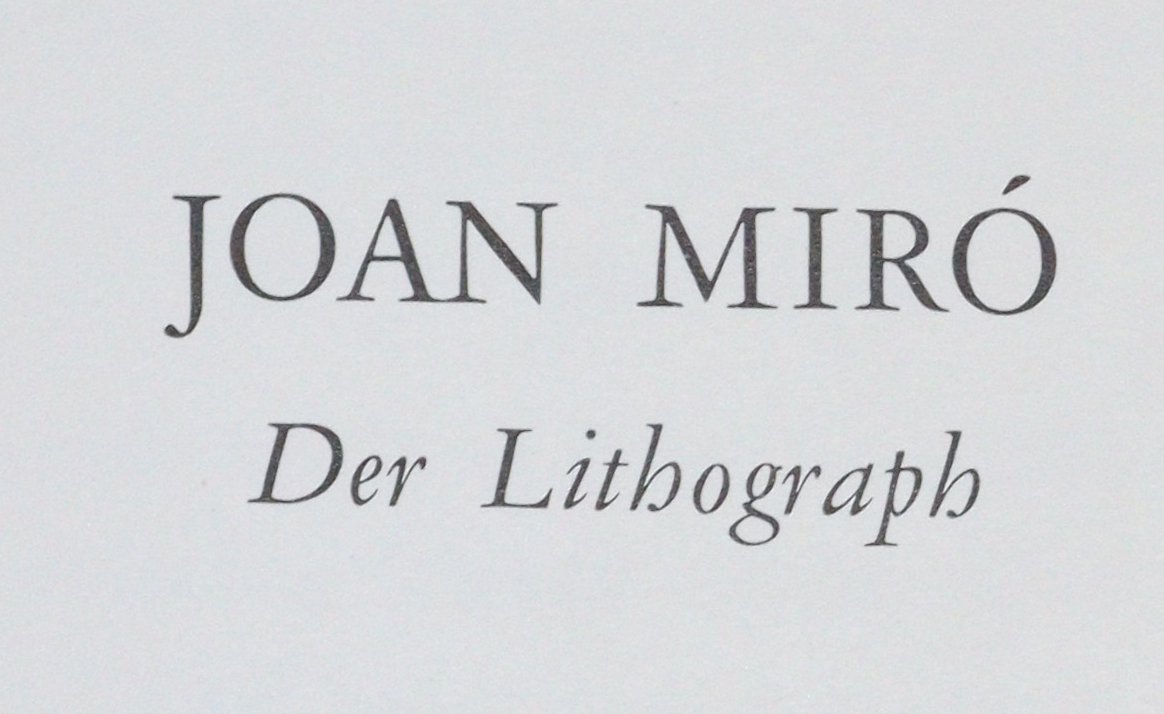 Leiris,M., F.Mourlot, u. P.Cramer. | Bild Nr.2