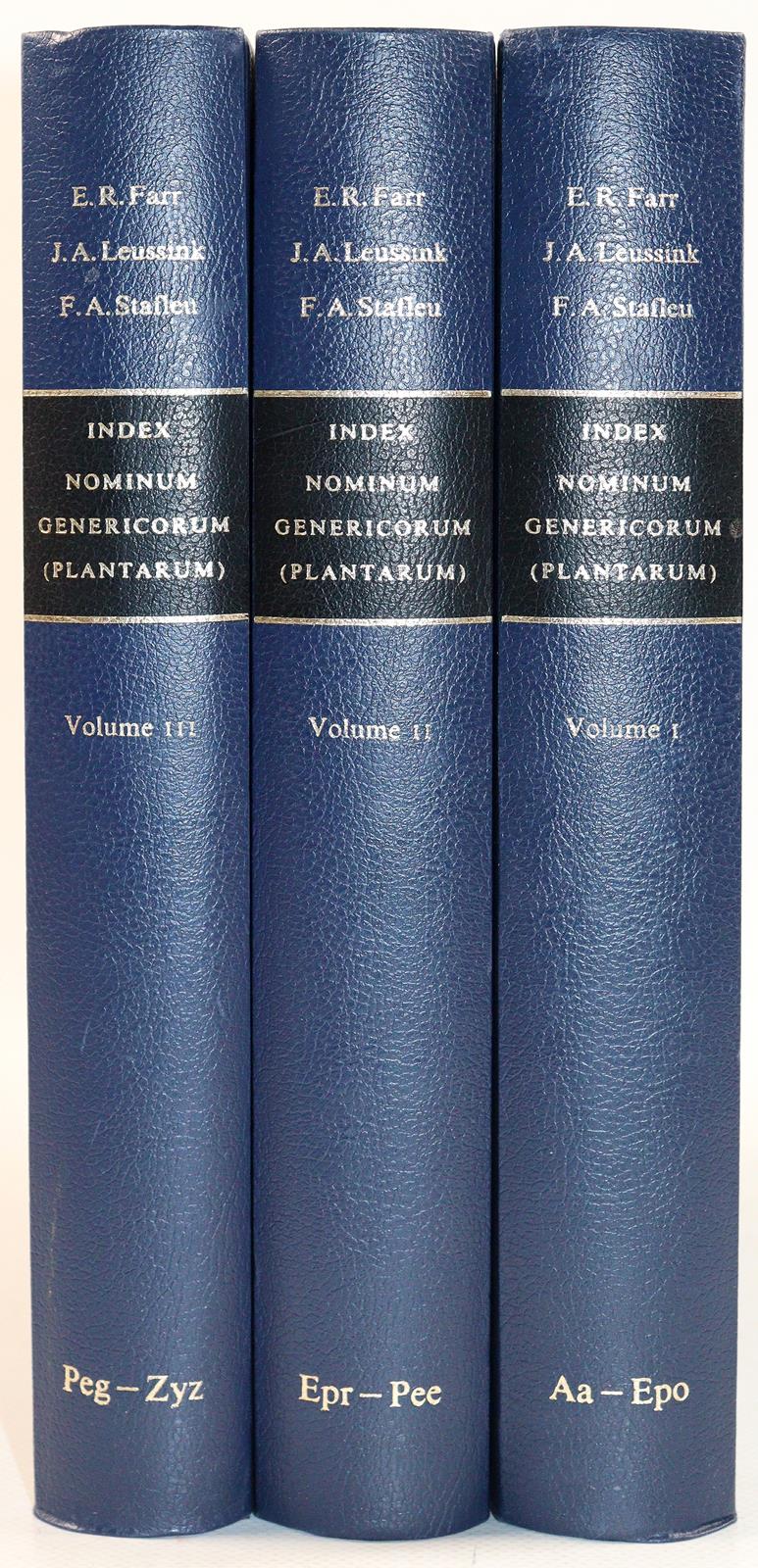 Farr,E.R., J.A.Leussink u. F.A.Stafleu. | Bild Nr.2
