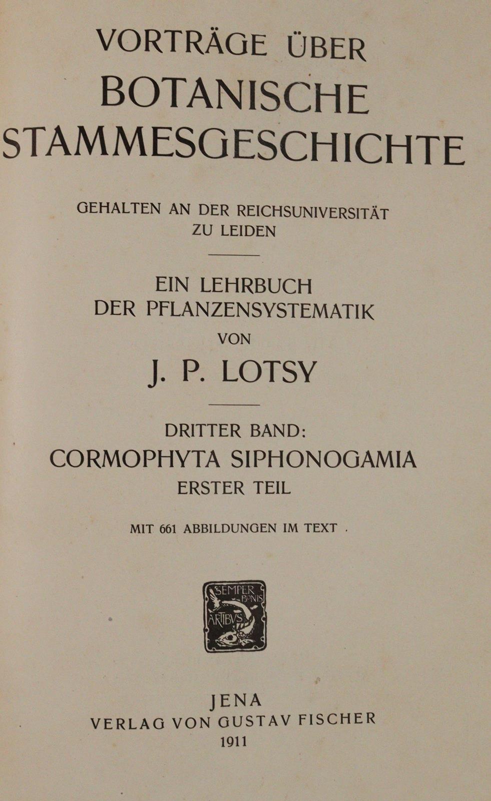 Lotsy,J.P. | Bild Nr.3