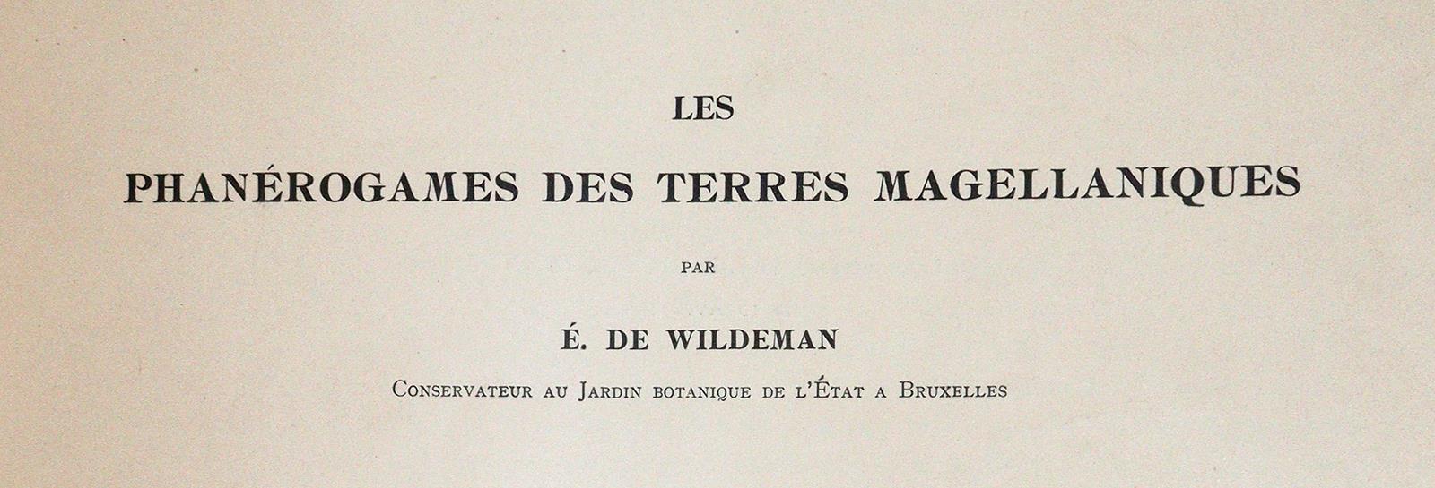 Wildeman,E.de. | Bild Nr.1