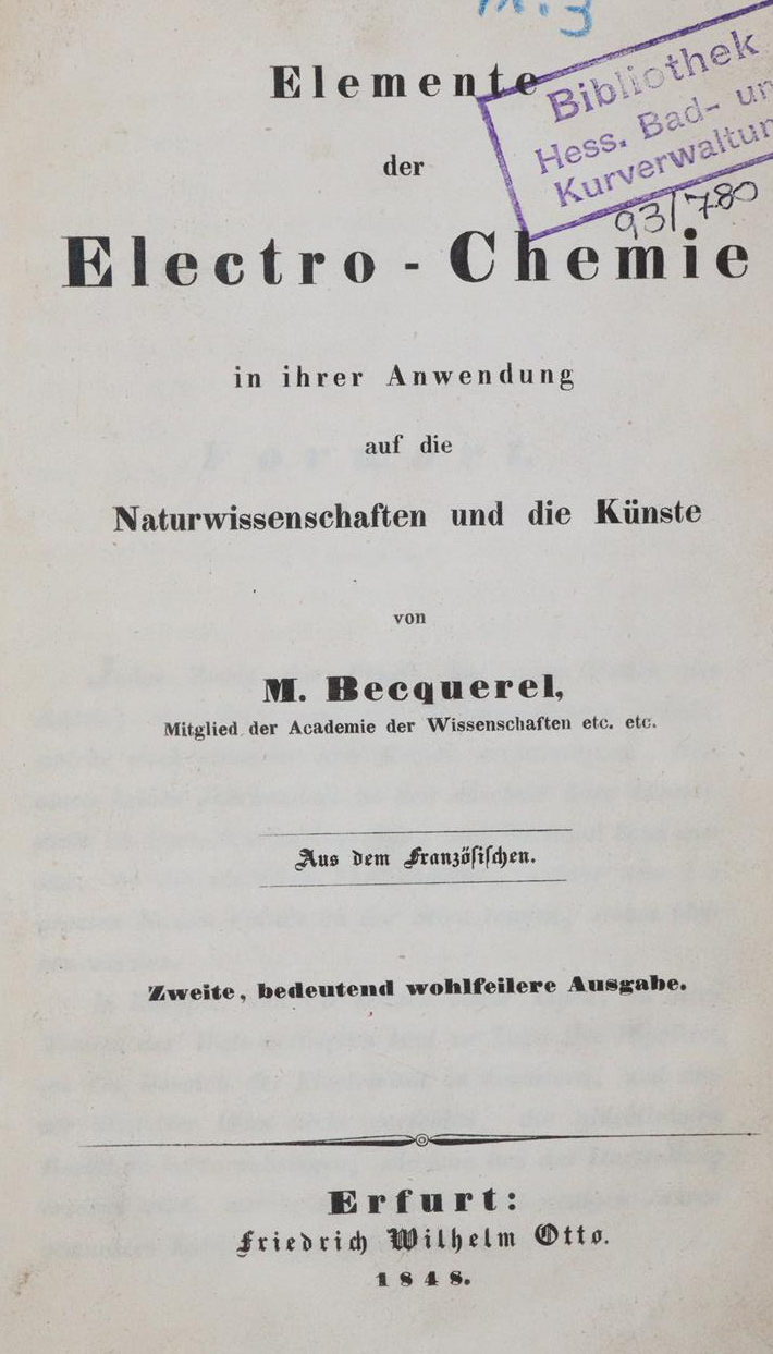 Becquerel,(A.C.). | Bild Nr.1