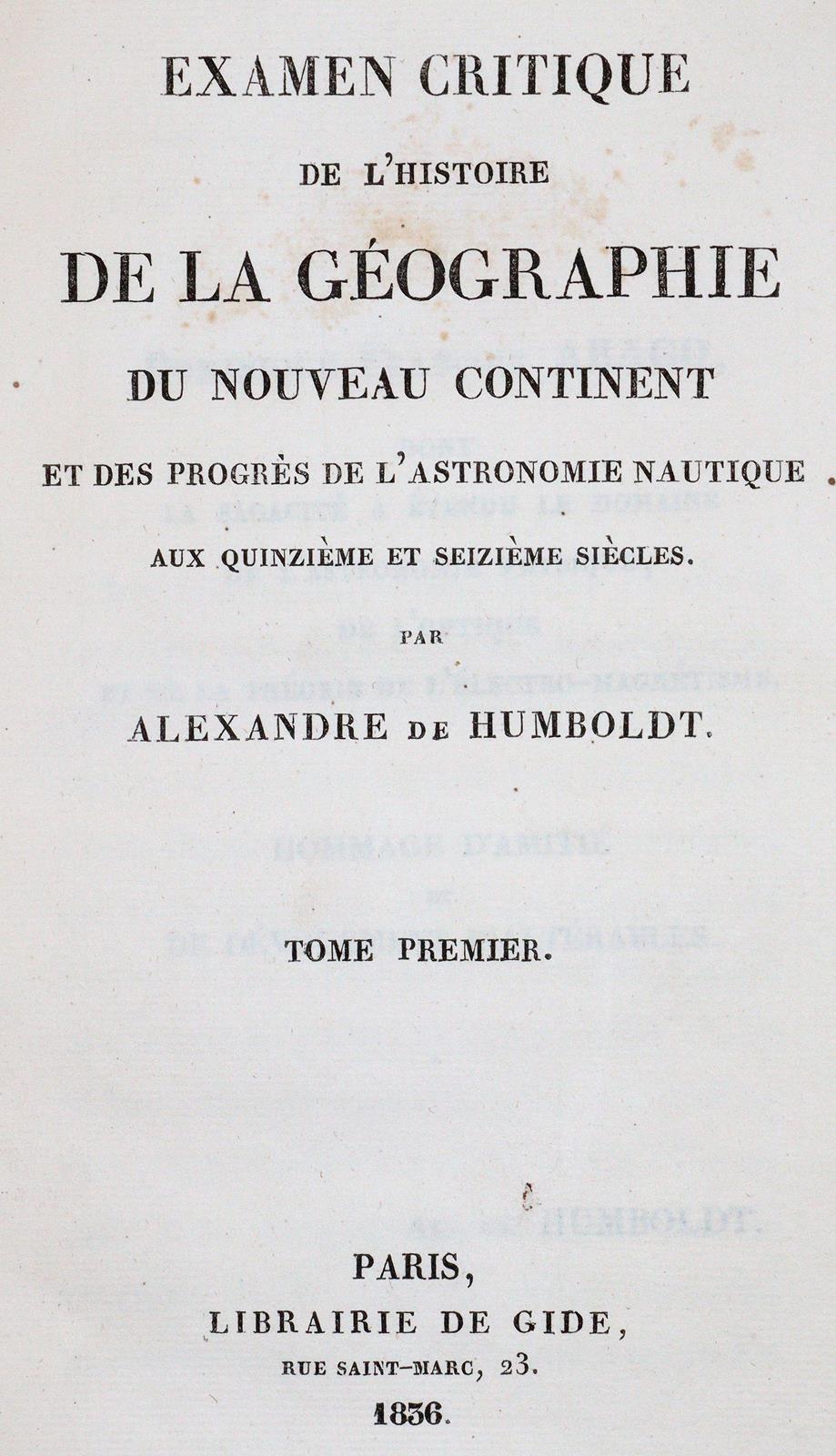 Humboldt,A. | Bild Nr.1