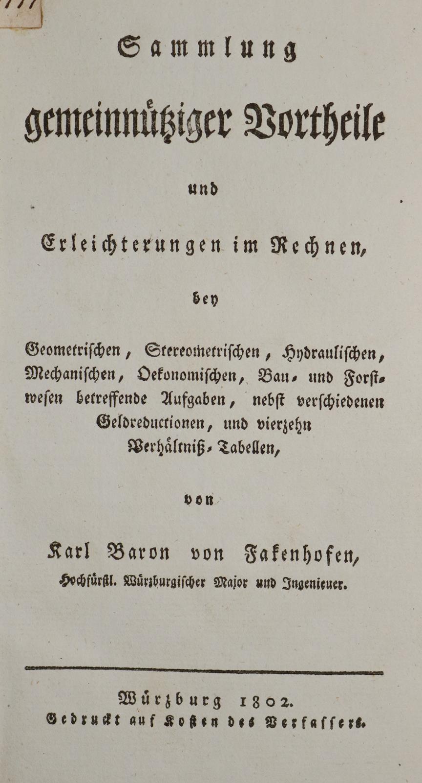 Fakenhofen,K.v. | Bild Nr.1