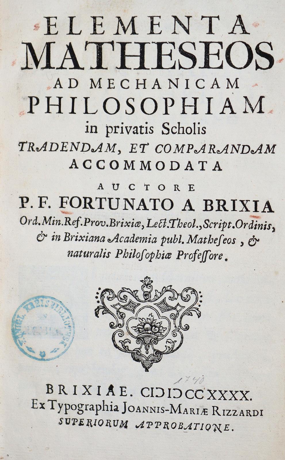 Fortunatus a Brixia,P.F. | Bild Nr.3