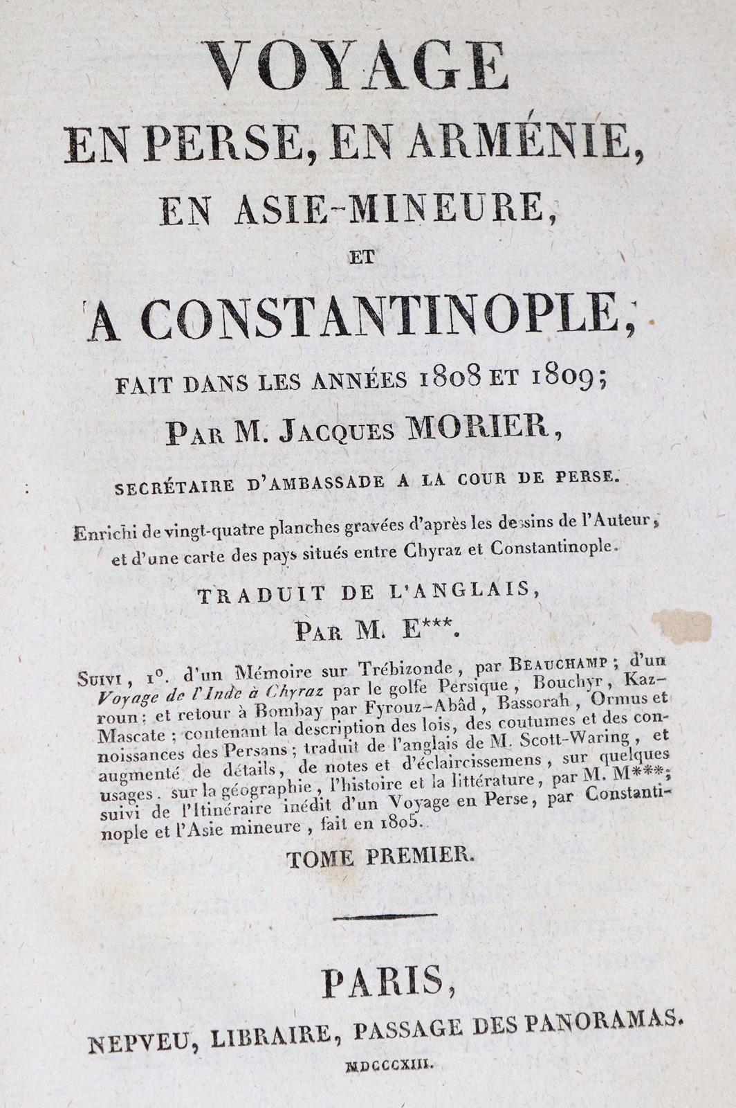 Morier,J. | Bild Nr.6