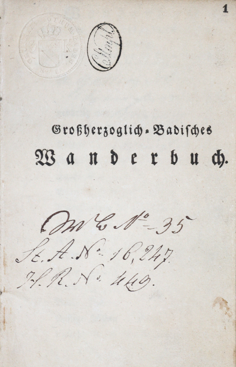 Wanderbücher. | Bild Nr.1