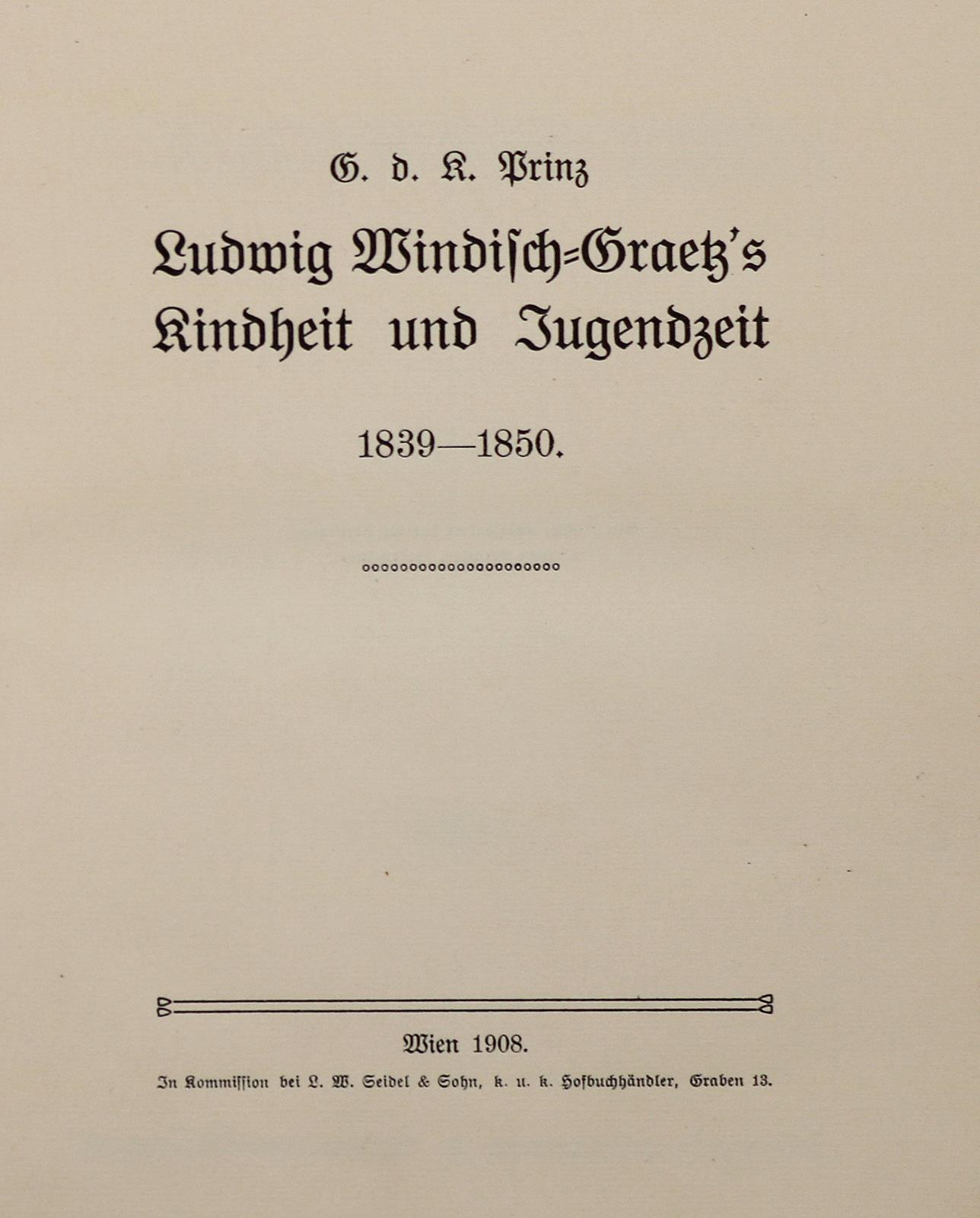 Windisch-Graetz,L. | Bild Nr.3