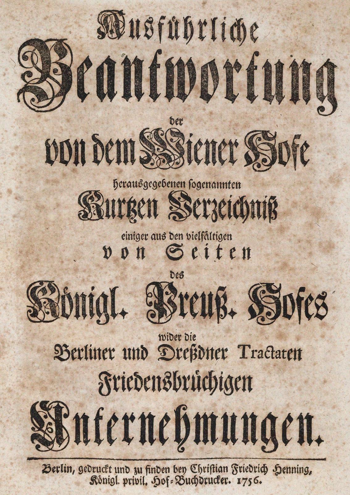 (Fürst und Kupferberg,C.J.M.v.). | Bild Nr.1