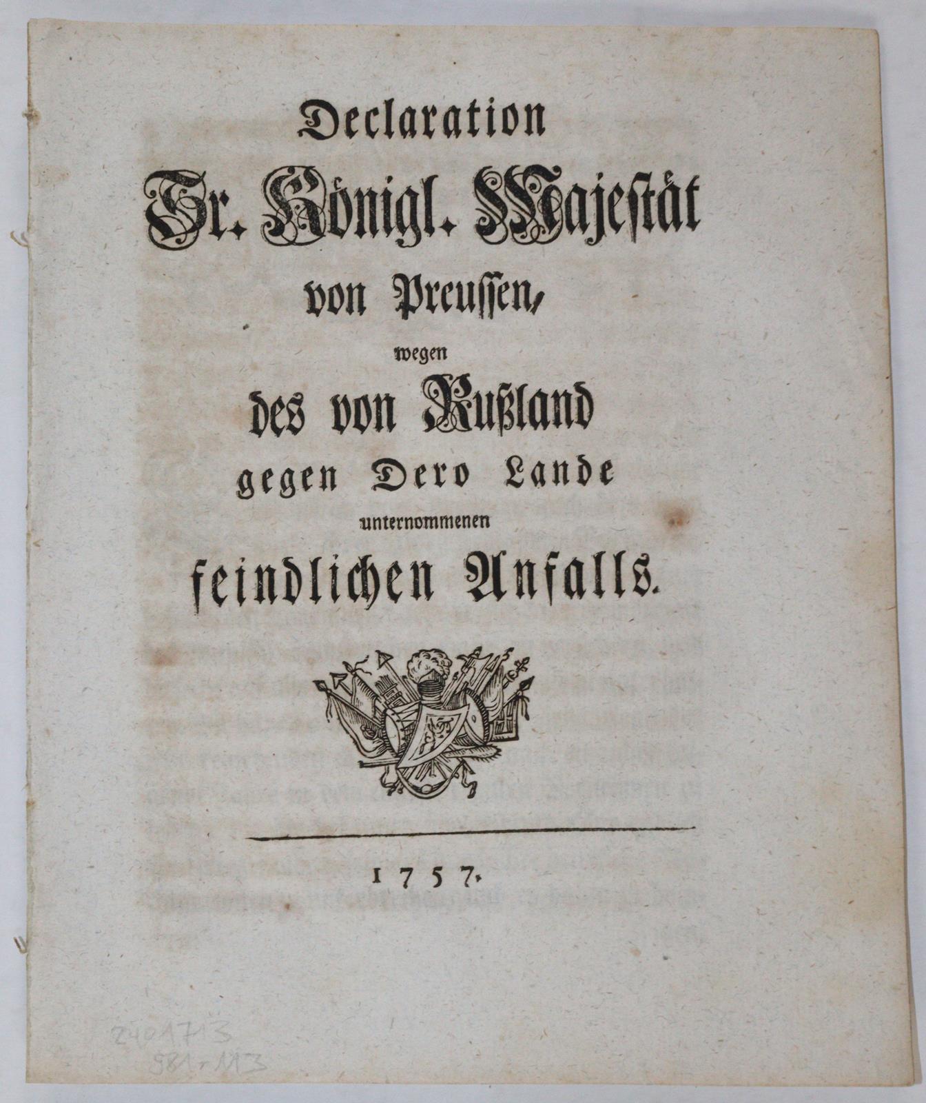 Lincker von Lutzenwick,(J.F.). | Bild Nr.2