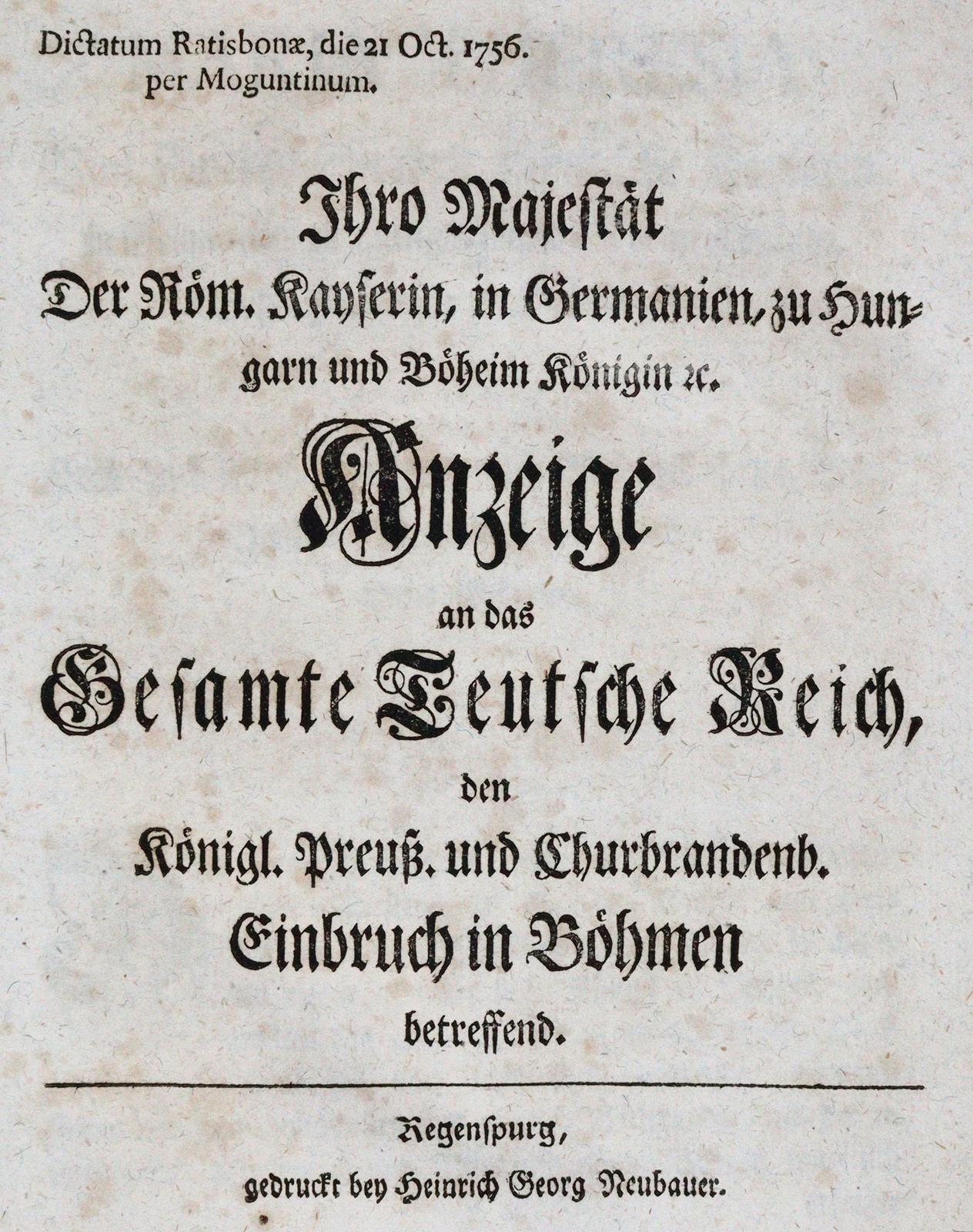 Maria Theresia, Erzherzogin von Österreich. | Bild Nr.1