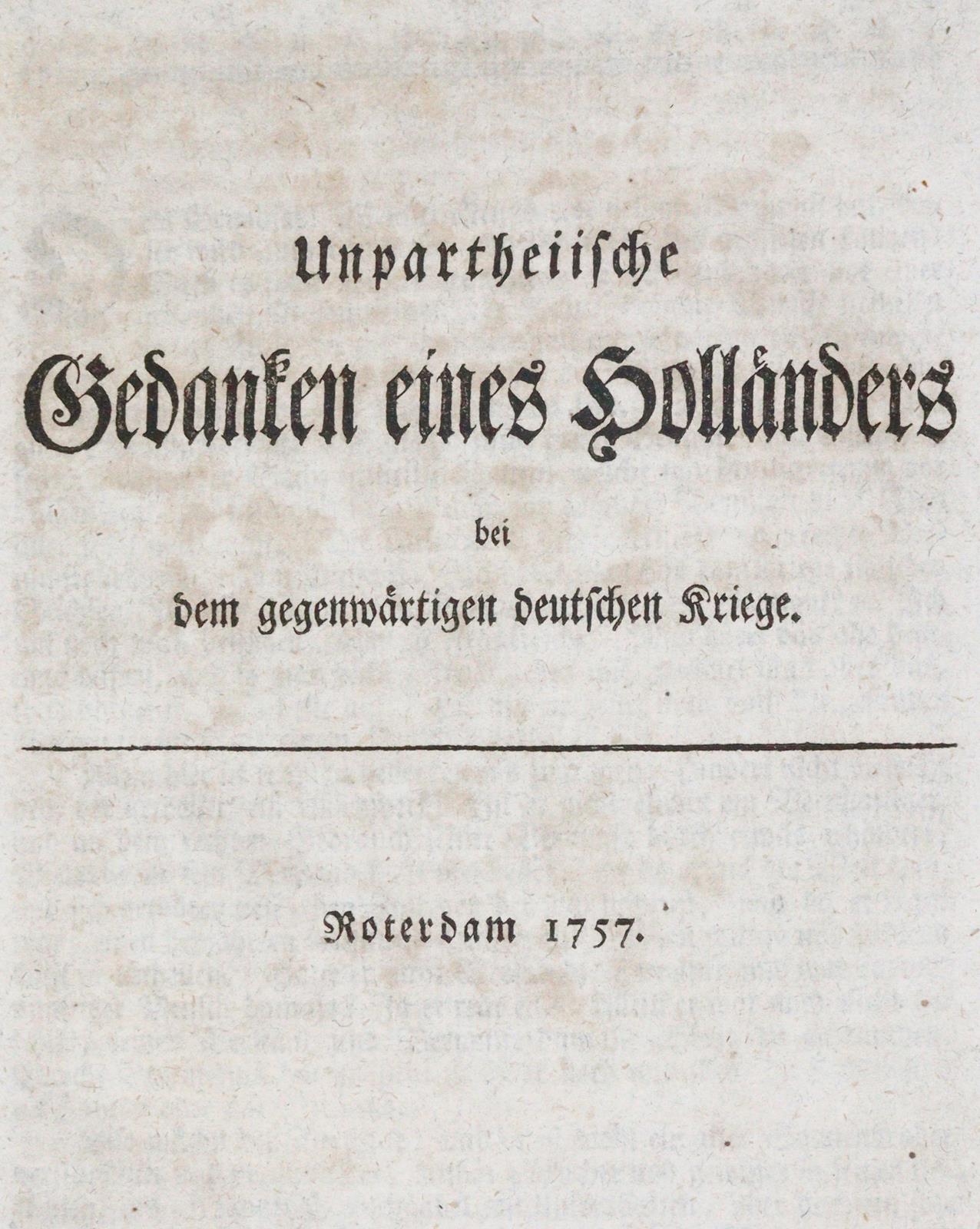 Unpartheiische Gedanken | Bild Nr.1