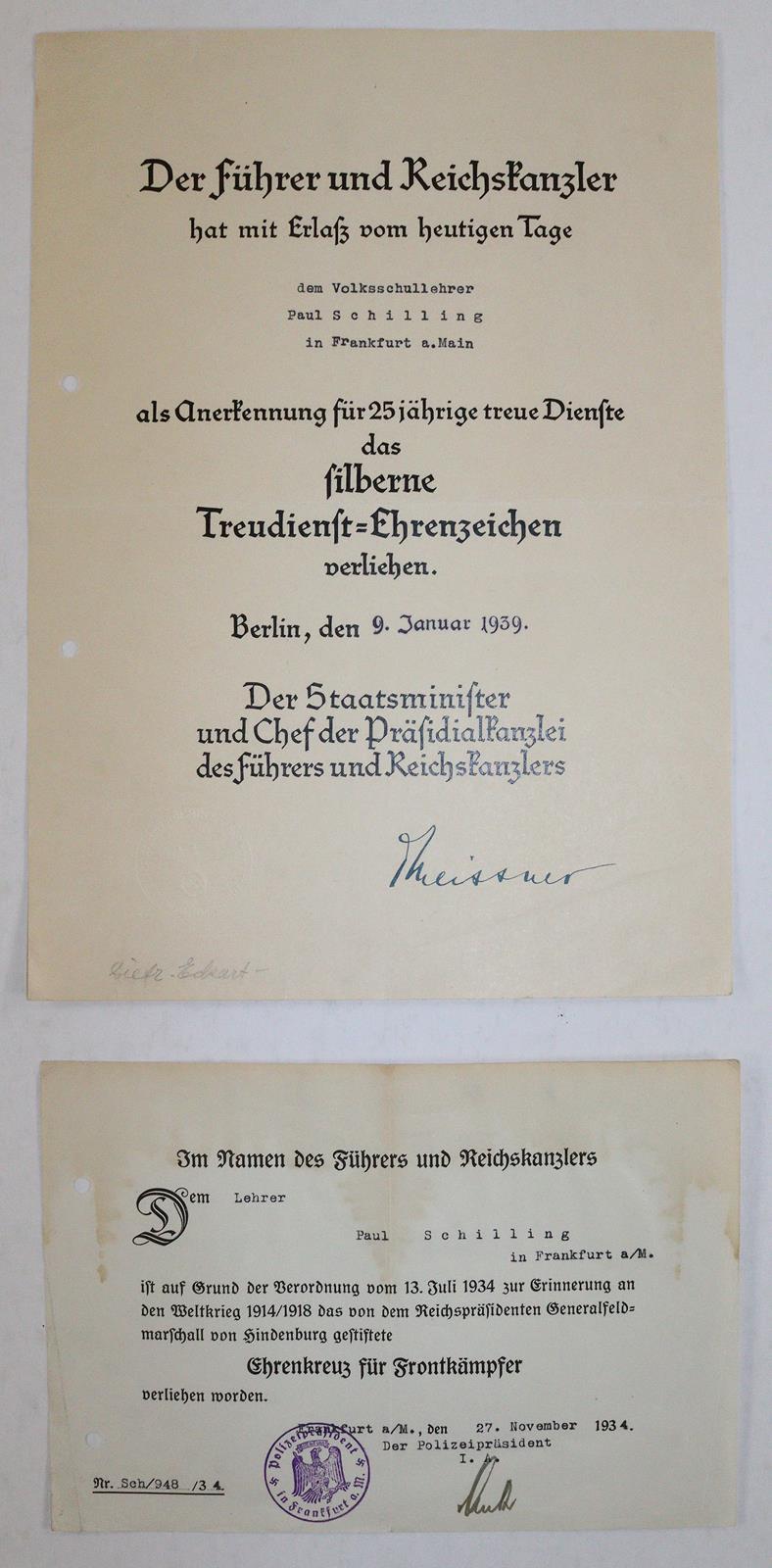 Urkunde. | Bild Nr.2