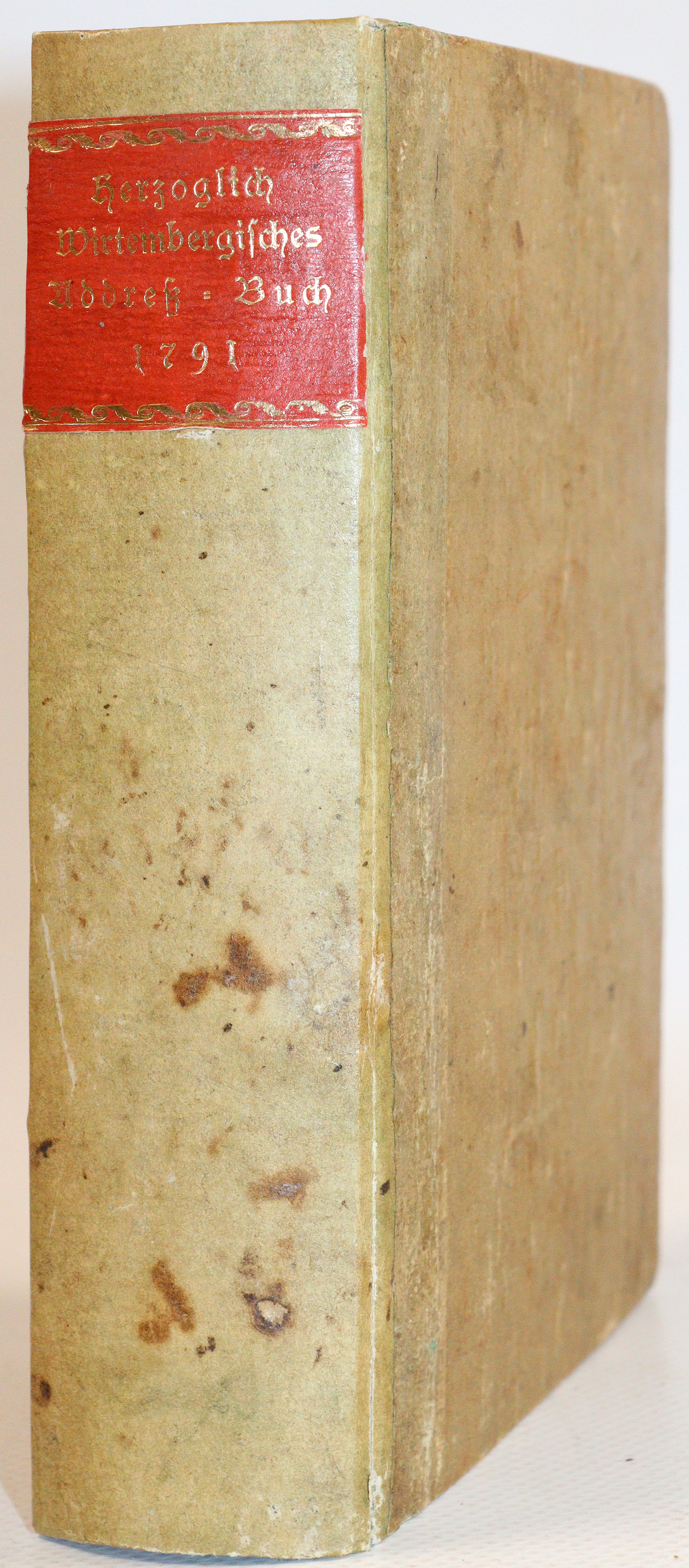 Herzoglich-Wirtembergisches Addreß-Buch | Bild Nr.2