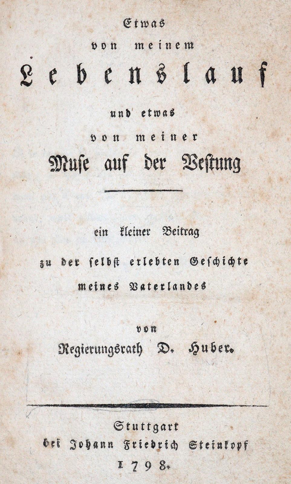 Huber,(J.L.). | Bild Nr.1