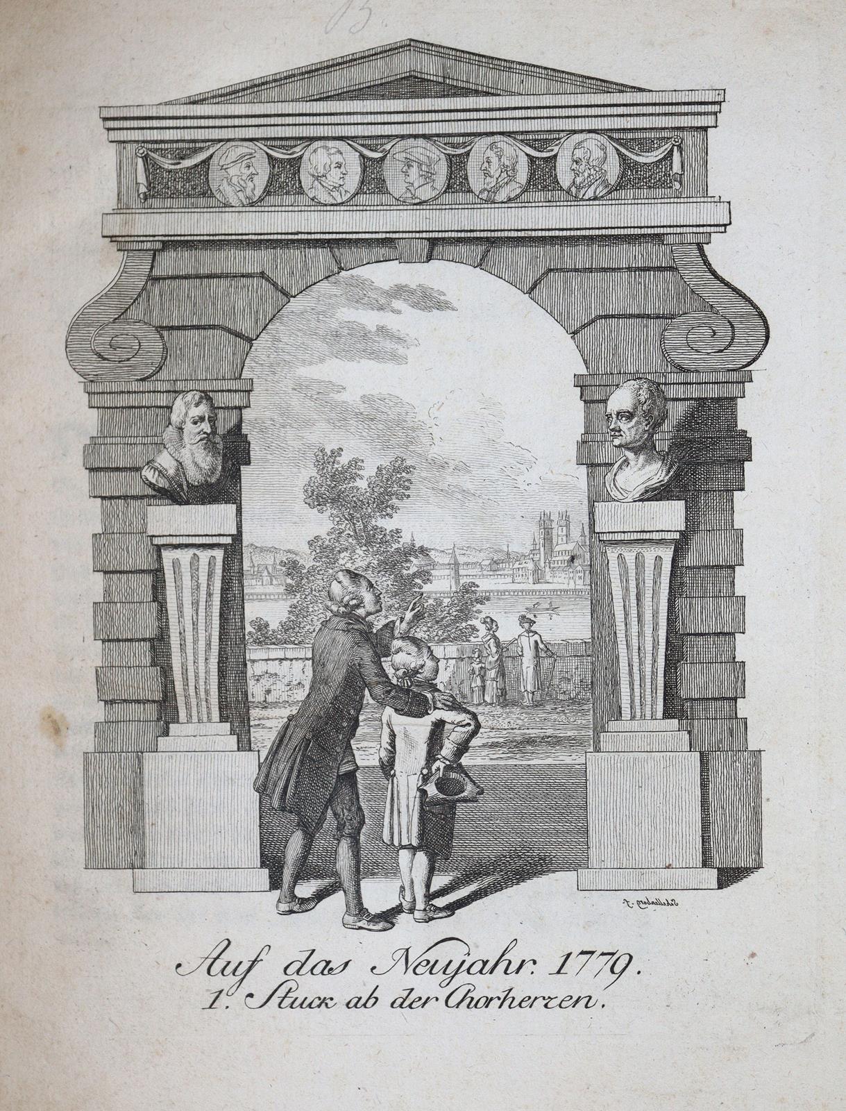 Neujahrsblätter. | Bild Nr.1