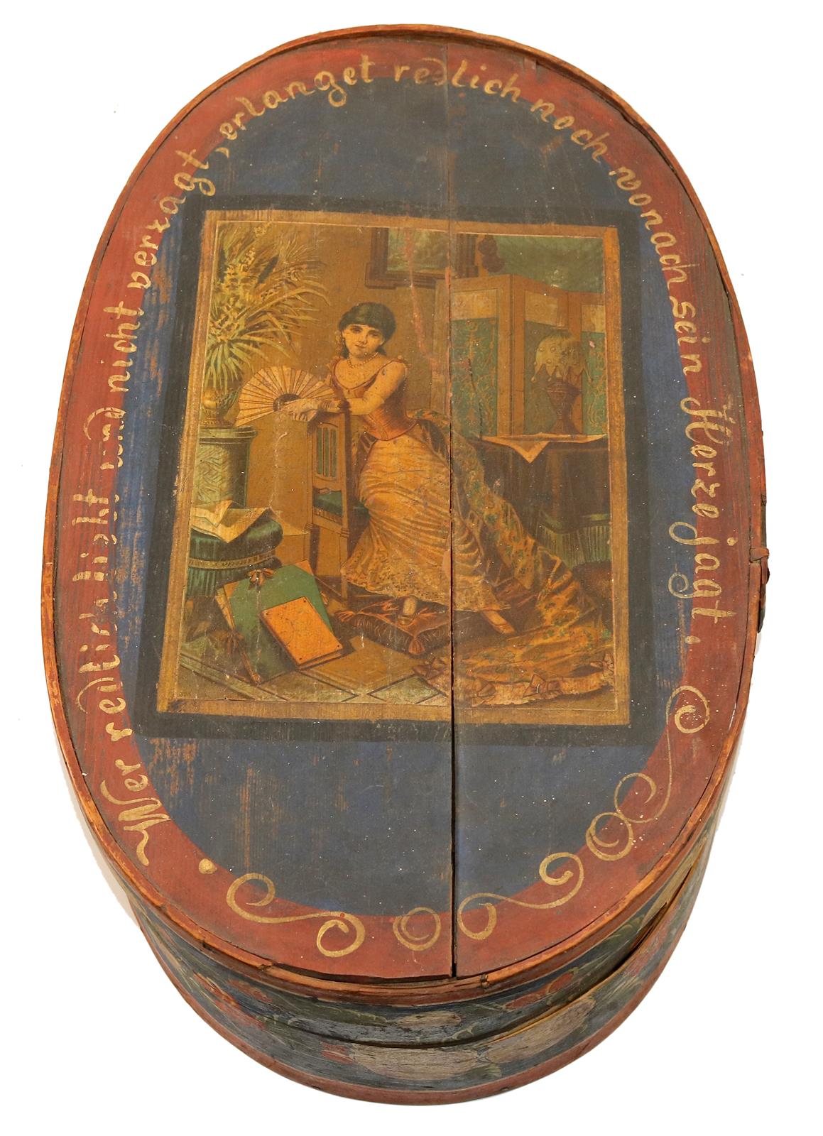 Hutschachtel, Spanschachtel, | Bild Nr.1