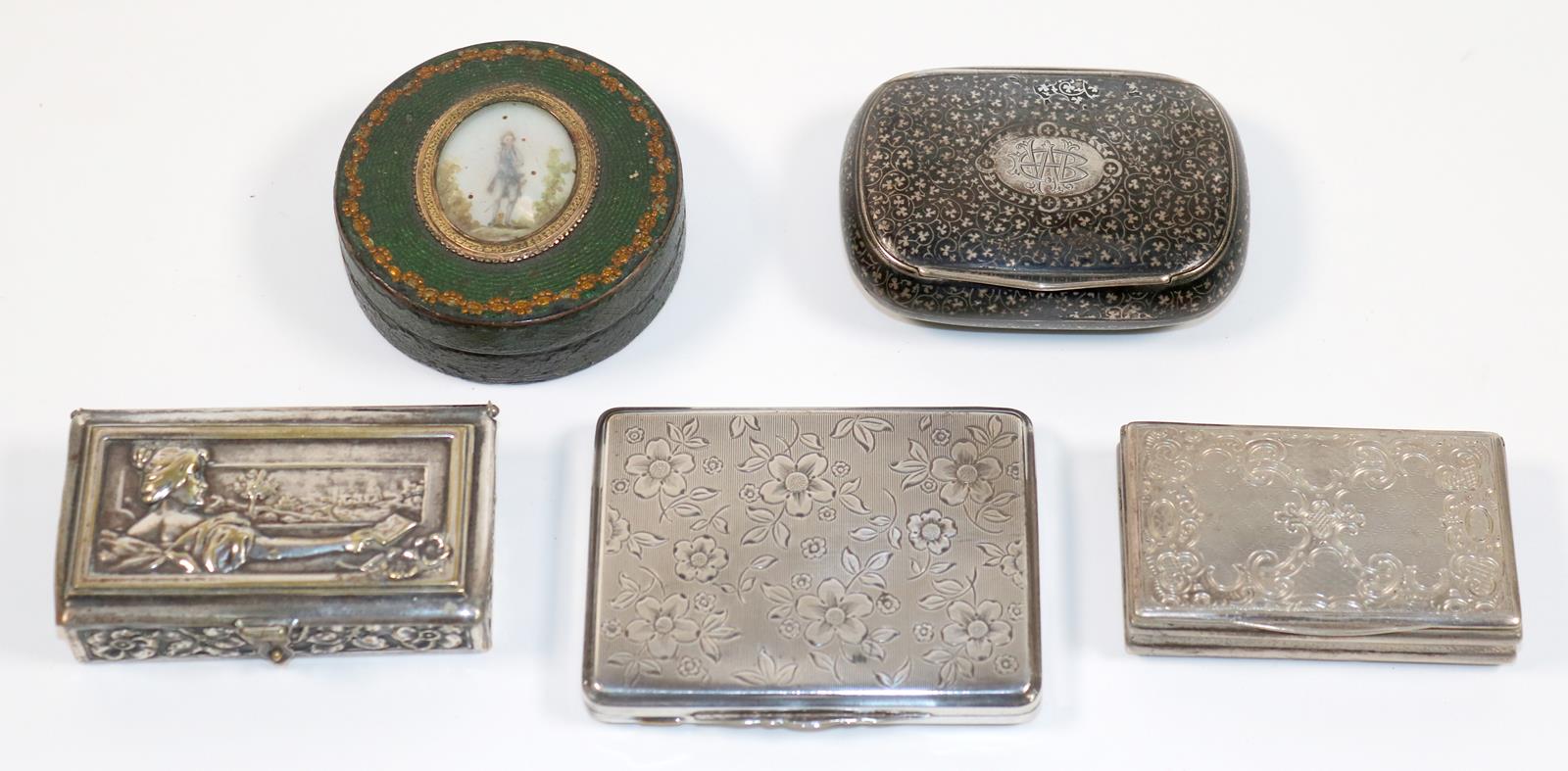 Pillendöschen u. Döschen. | Bild Nr.3