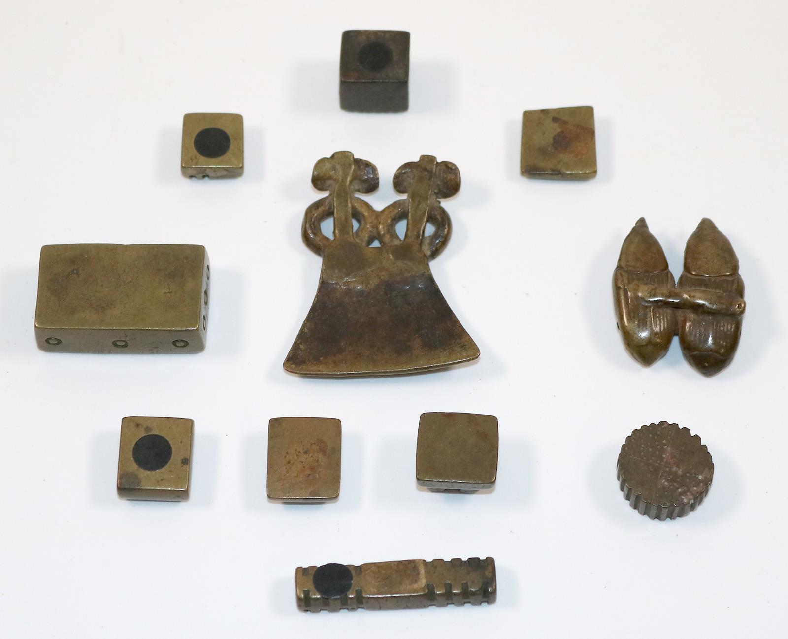 Goldgewichte. | Bild Nr.2