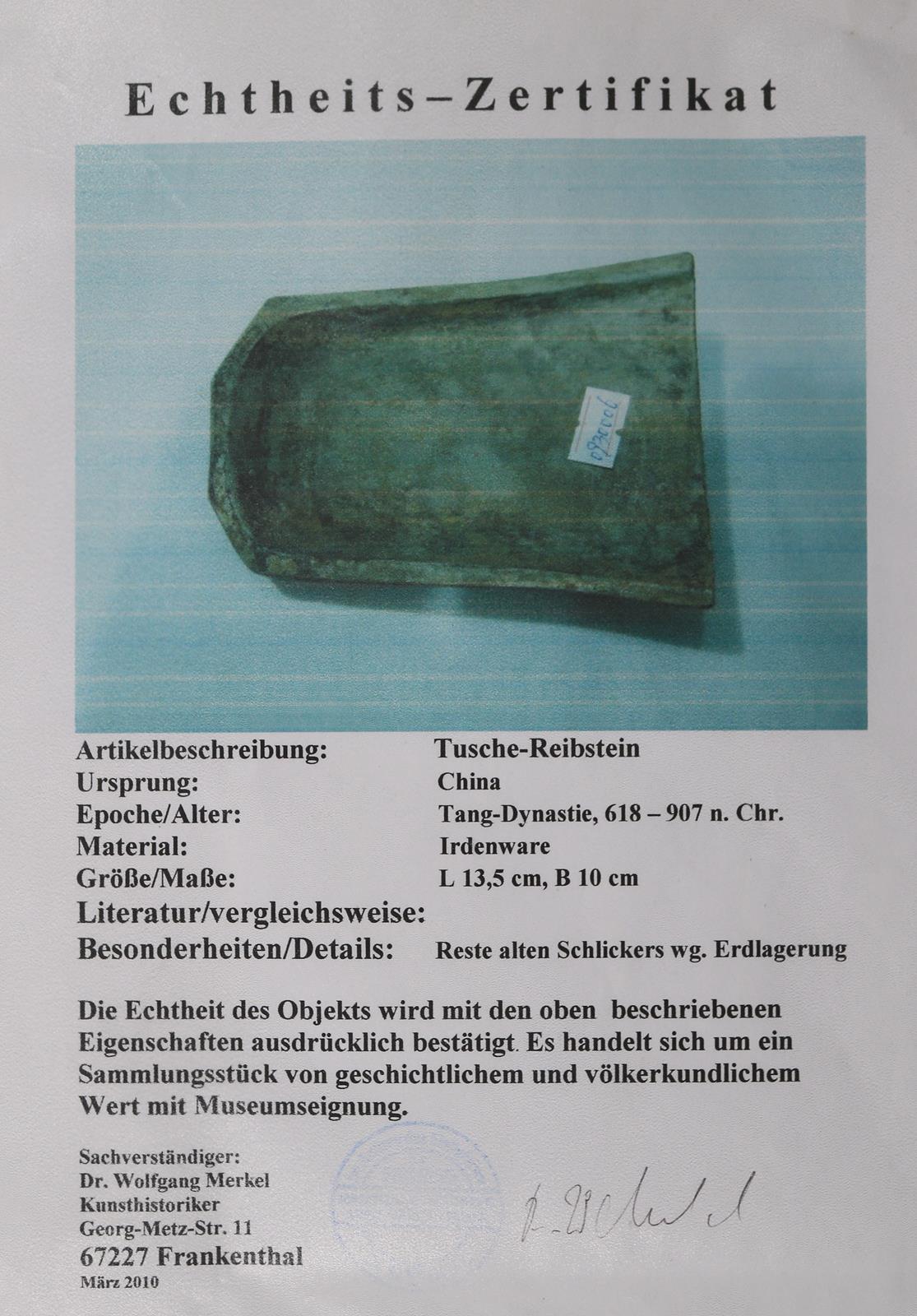 Tusche-Reibstein | Bild Nr.3