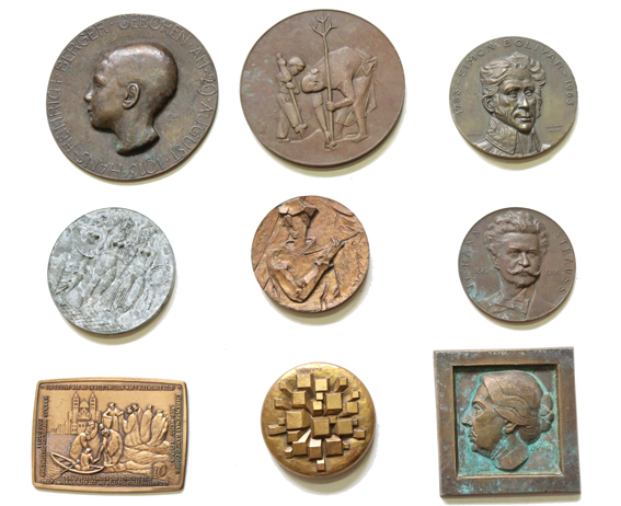 Medaillen, Plaketten und Reliefs. | Bild Nr.1